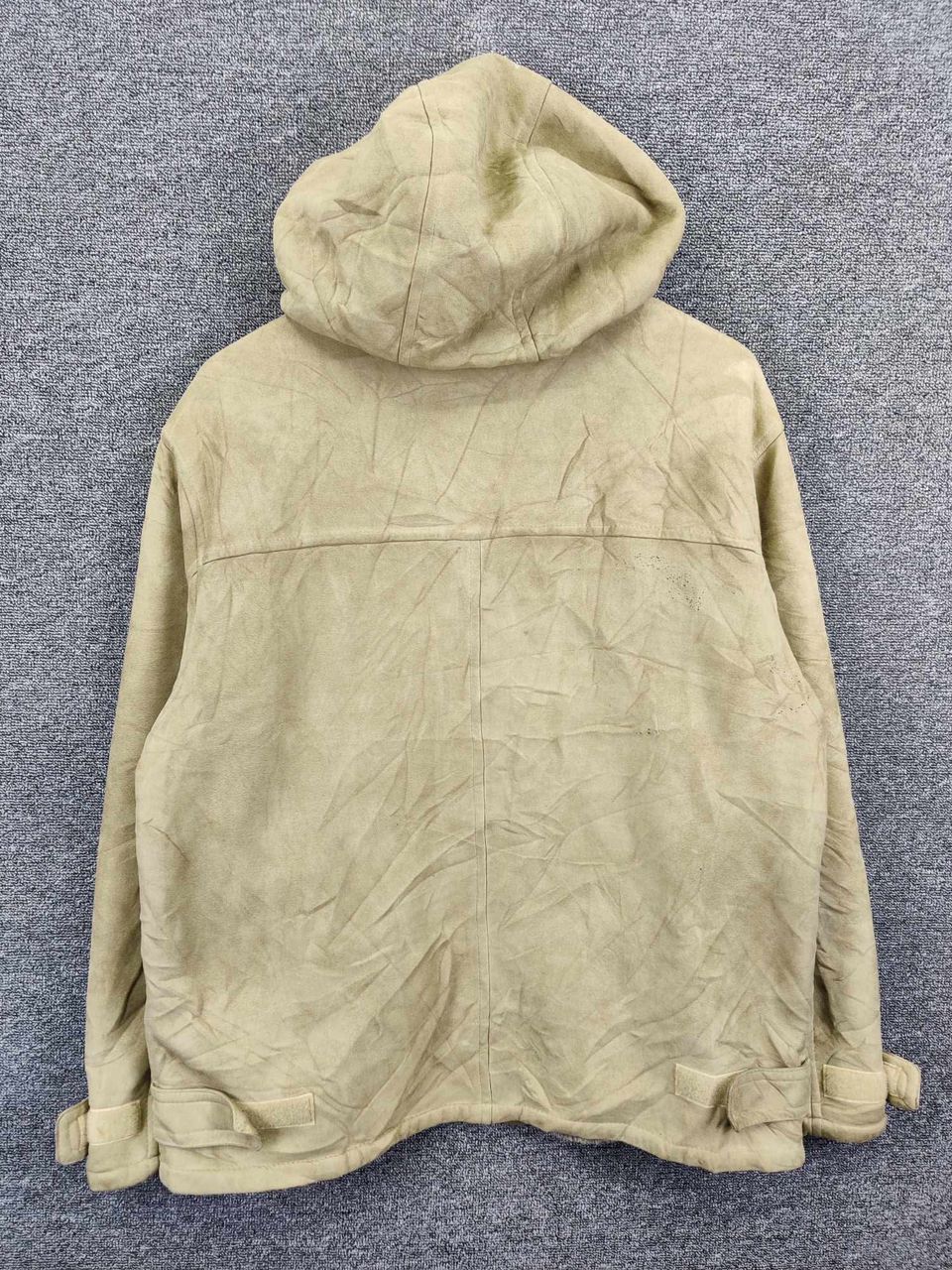Guess Vintage Guess Sheepskin Shearling Hoodie Jacket Size US L / EU 52-54 / 3 - 6 Thumbnail