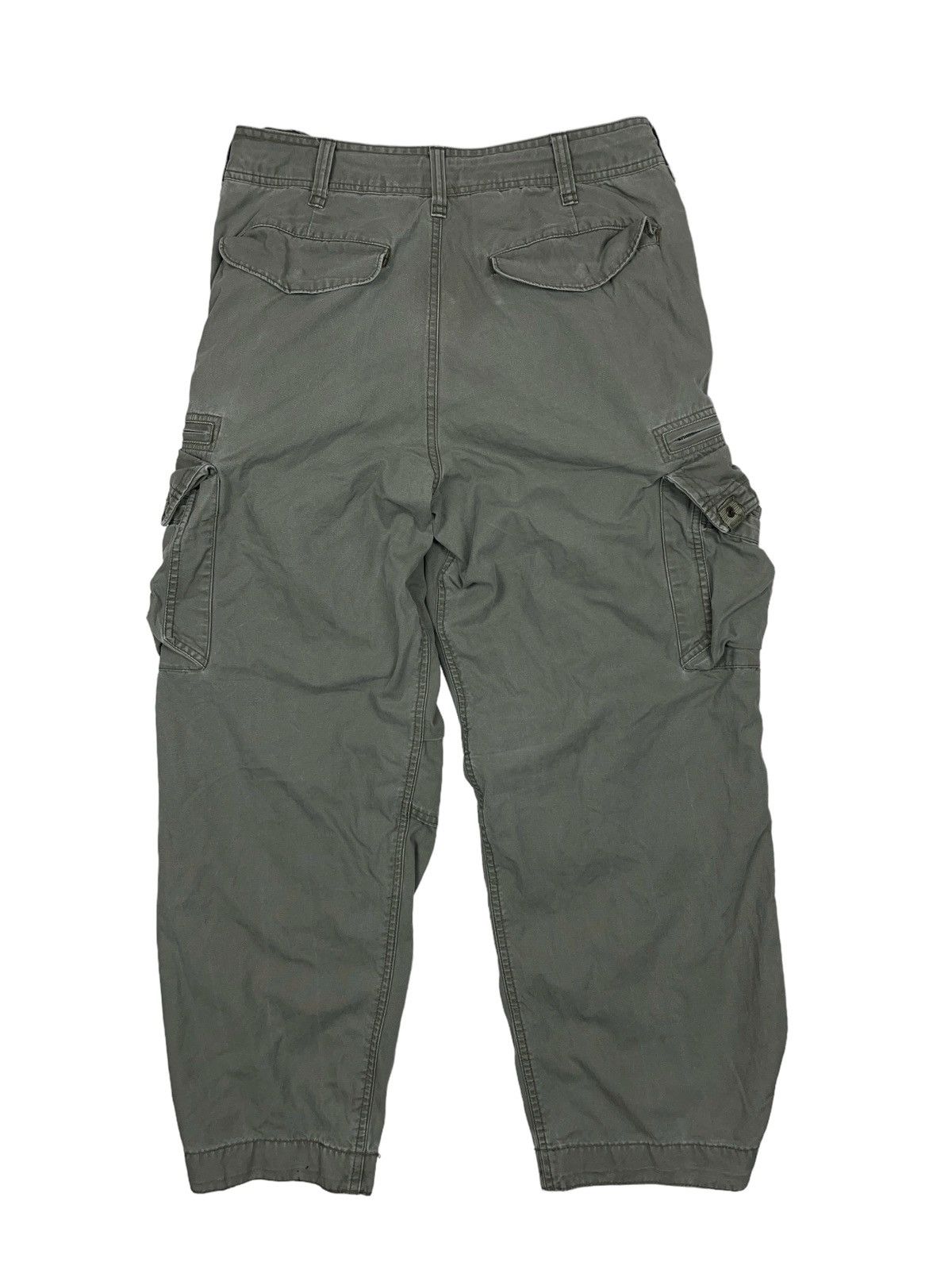 Vintage Japanese Cargo Pants Military Multi Pocket Utility
