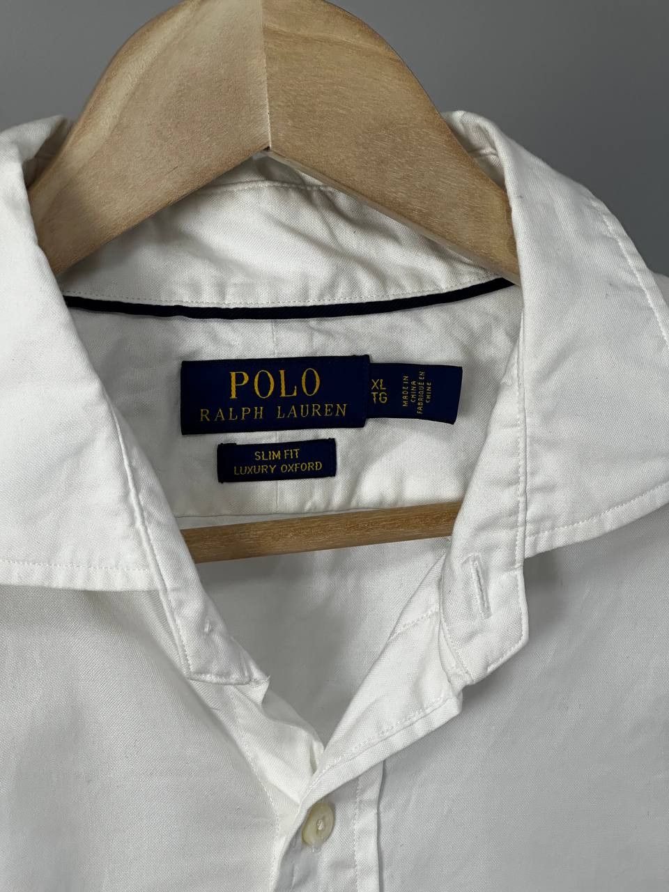 Polo Ralph Lauren Polo Ralph Lauren Luxury White Oxford SHIRT Size US XL / EU 56 / 4 - 5 Thumbnail