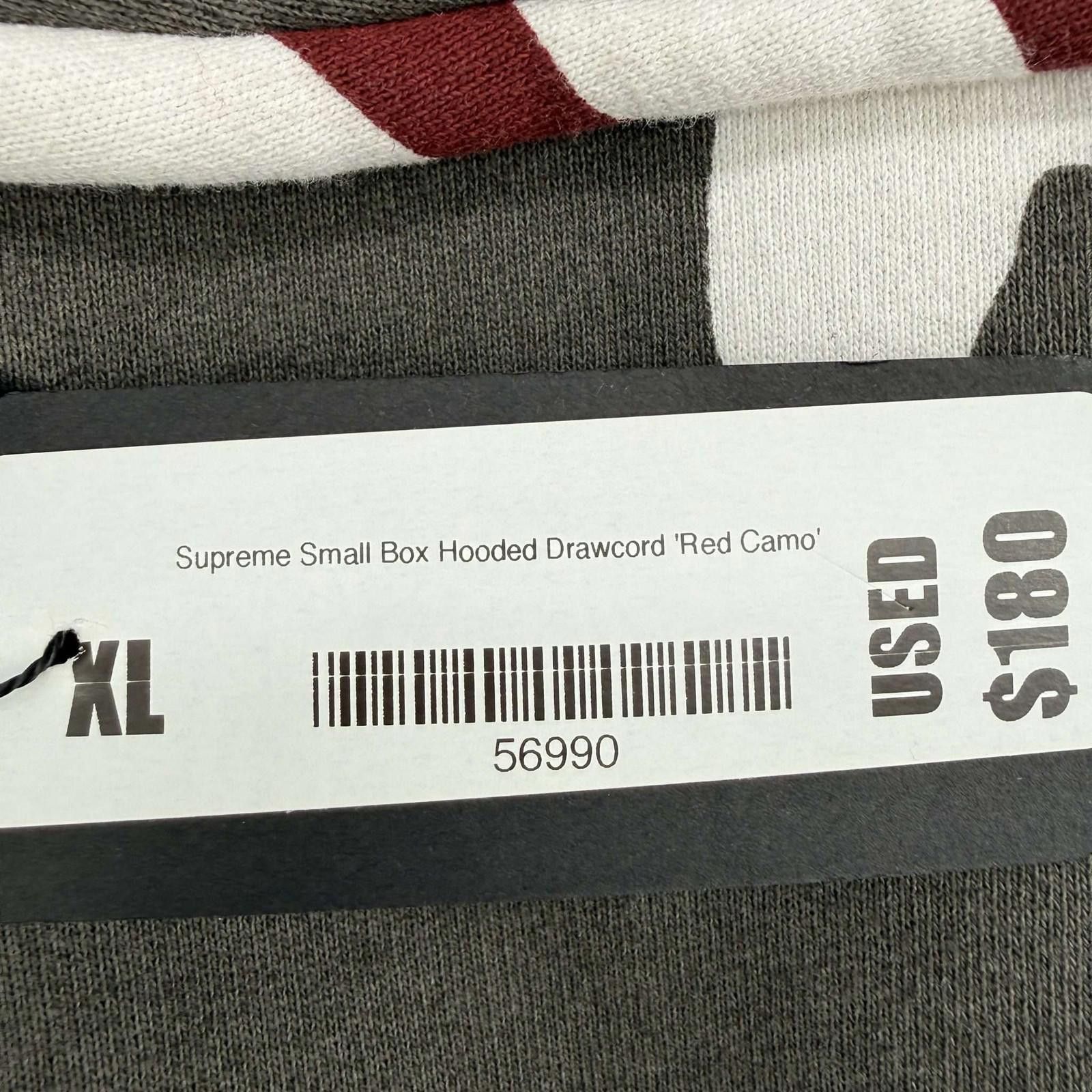Supreme Supreme Small Box Hooded Drawcord 'Red Camo' XL Size US XL / EU 56 / 4 - 10 Thumbnail