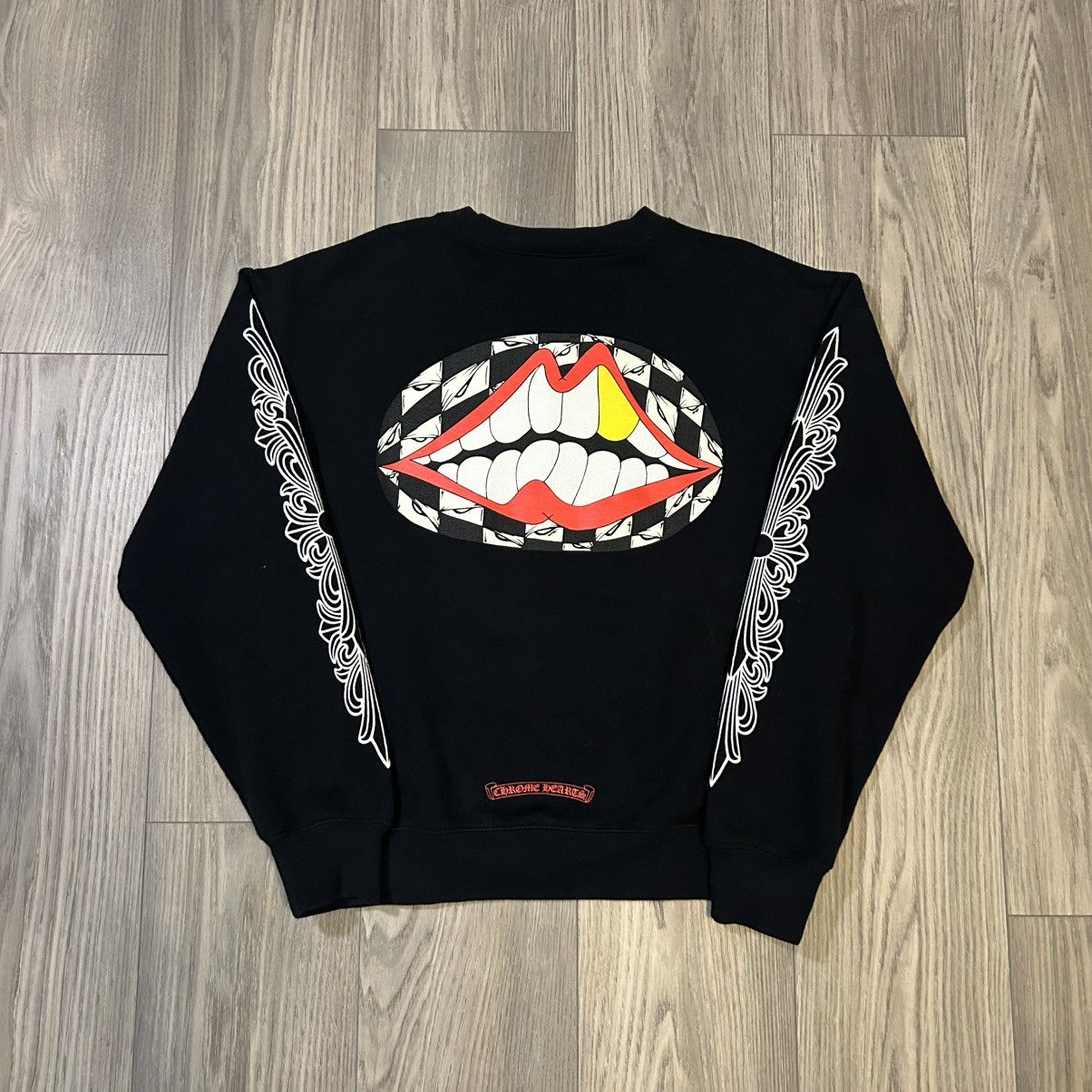 Chrome Hearts Chrome Hearts Matty Boy Flower Chomper Crewneck Size US M / EU 48-50 / 2 - 2 Thumbnail