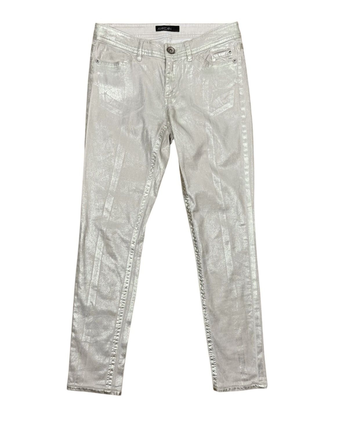 Other Marc Cain Waxed Glitter Slim Jeans size 3 Size 28" / US 6 / IT 42 - 9 Thumbnail