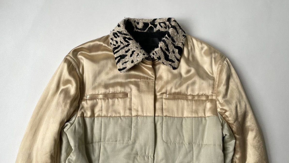 Haider Ackermann Satin Panelled Utility Jacket Size S / US 4 / IT 40 - 2 Thumbnail