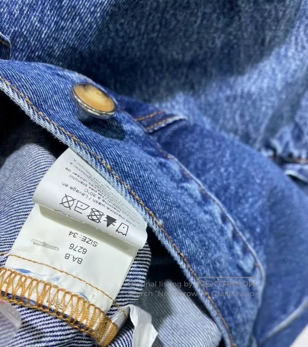 Ganni Ganni Short Denim Jacket. Size XXS / US 00 / IT 34 - 4 Thumbnail