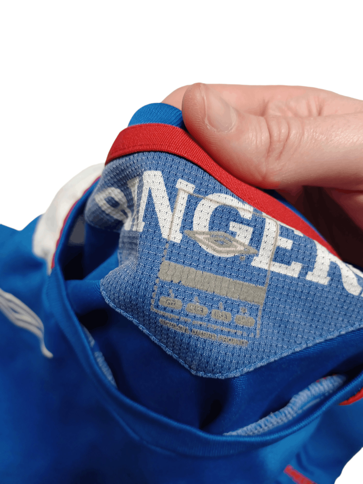 Umbro 2006-2007 GLASGOW RANGERS UMBRO VINTAGE SOCCER JERSEY Size US L / EU 52-54 / 3 - 5 Thumbnail