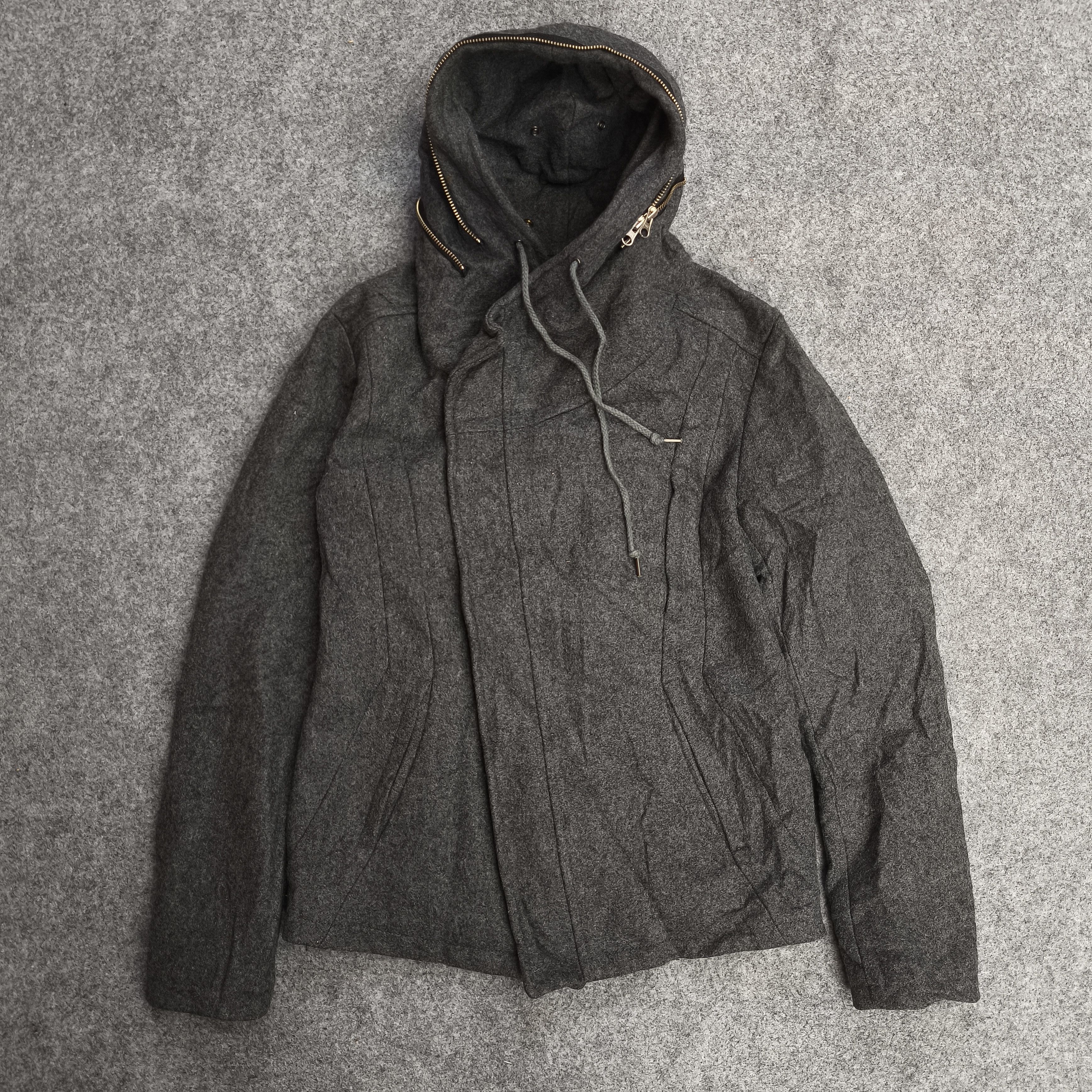 Tornado Mart Tornado mart wool asymmetrical jacket Size US M / EU 48-50 / 2 - 1 Thumbnail