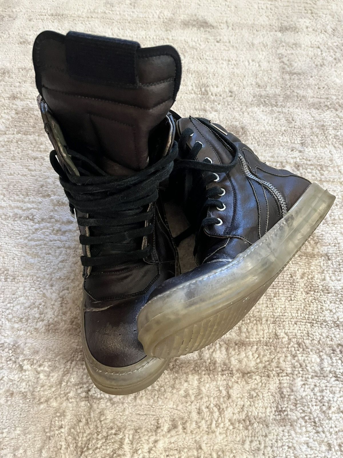 Rick Owens Rick Owens SS19 “Babel” Geobasket Size US 10 / EU 43 - 5 Thumbnail
