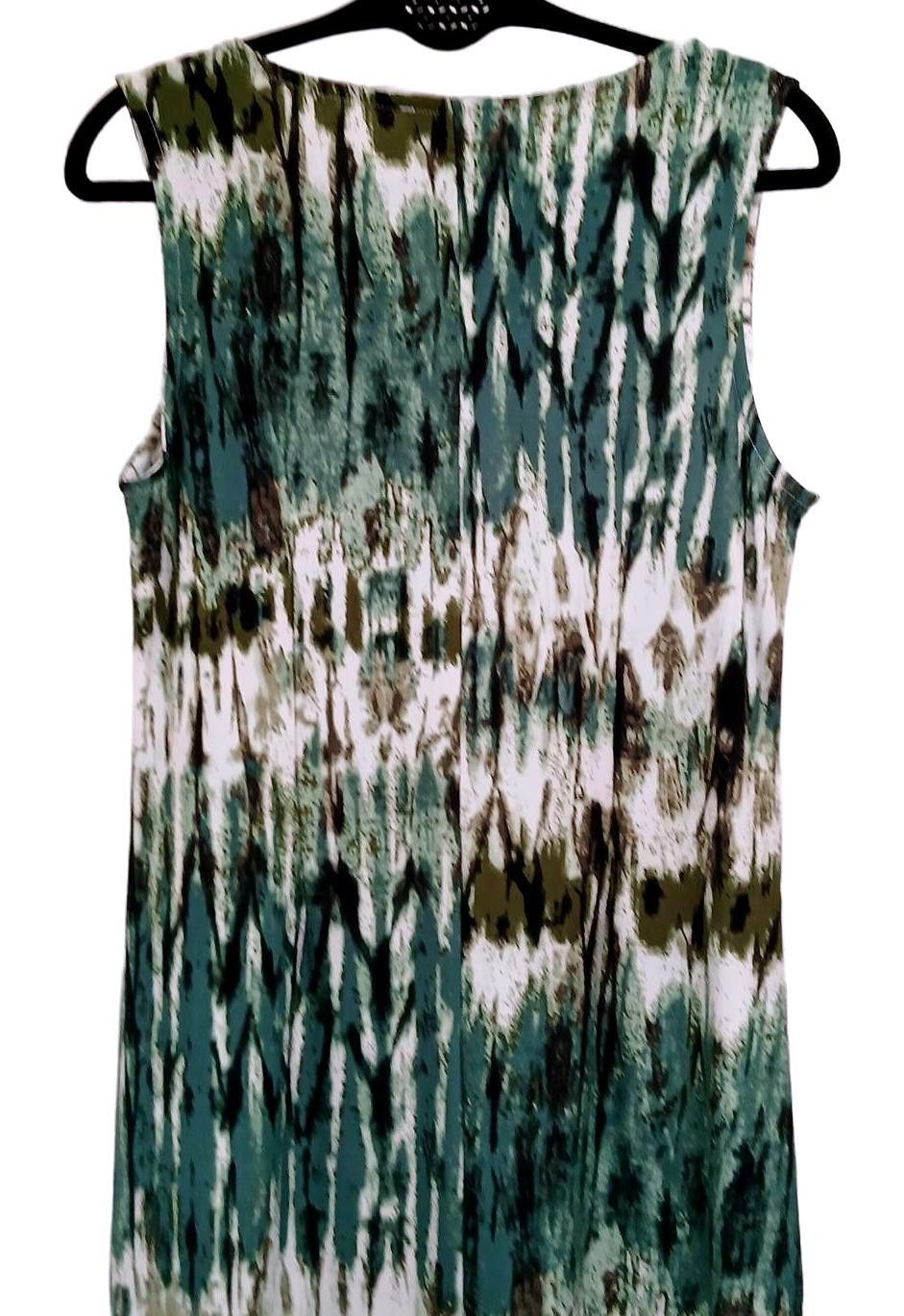 Designer Chelsea Taylor Printed Maxi Tank Dress Women's Medium Size M / US 6-8 / IT 42-44 - 4 Thumbnail