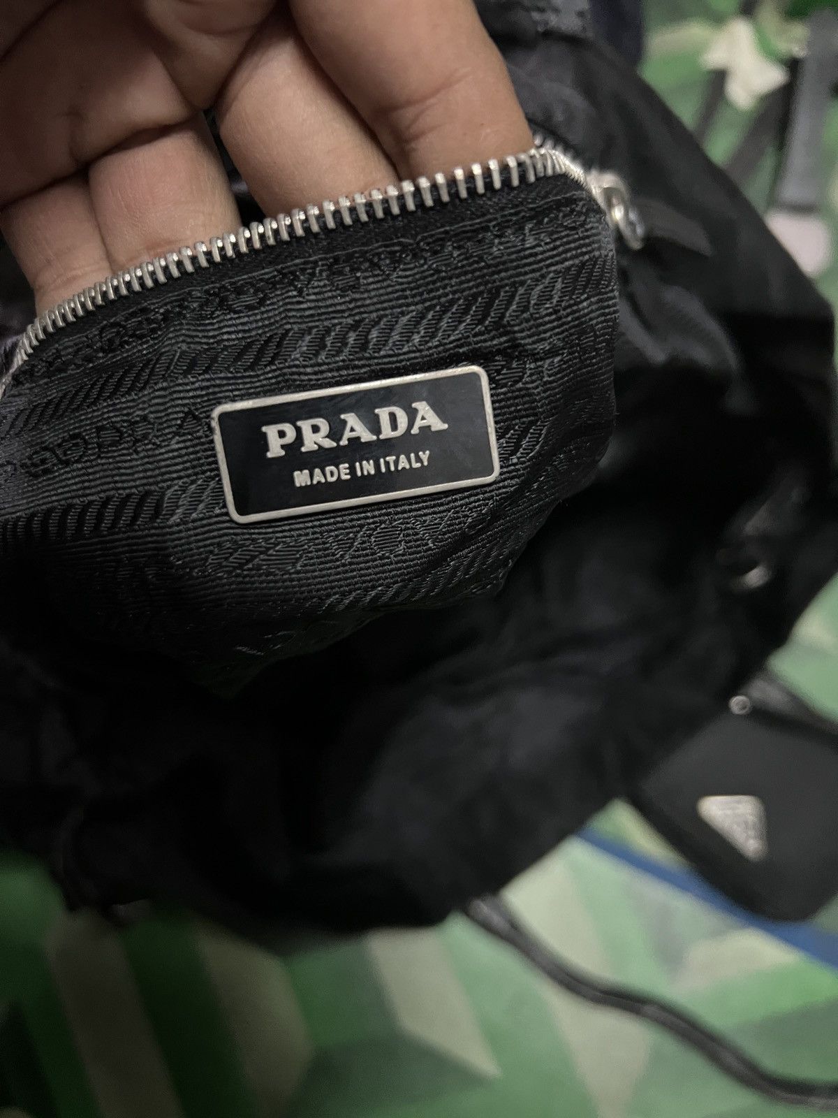Prada Prada Black Vintage Hand Bag Size ONE SIZE - 4 Thumbnail