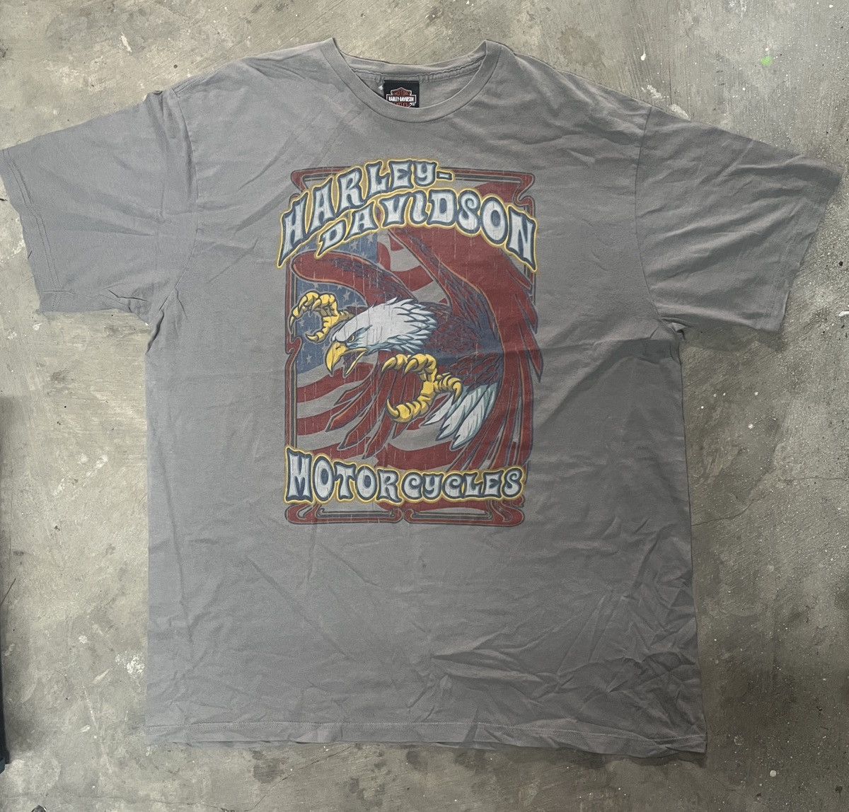 Harley Davidson Vintage Harley Davidson Eagle Graphic Tee - Size 3XL Size US XXL / EU 58 / 5 - 1 Thumbnail
