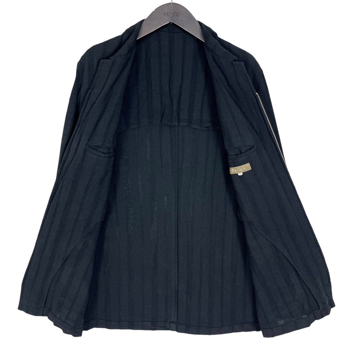 Designer × Y's for Men × Yohji Yamamoto Y’s For Men Yohji Yamamoto See Through Stripes Rayon Jacket Size US M / EU 48-50 / 2 - 6 Thumbnail