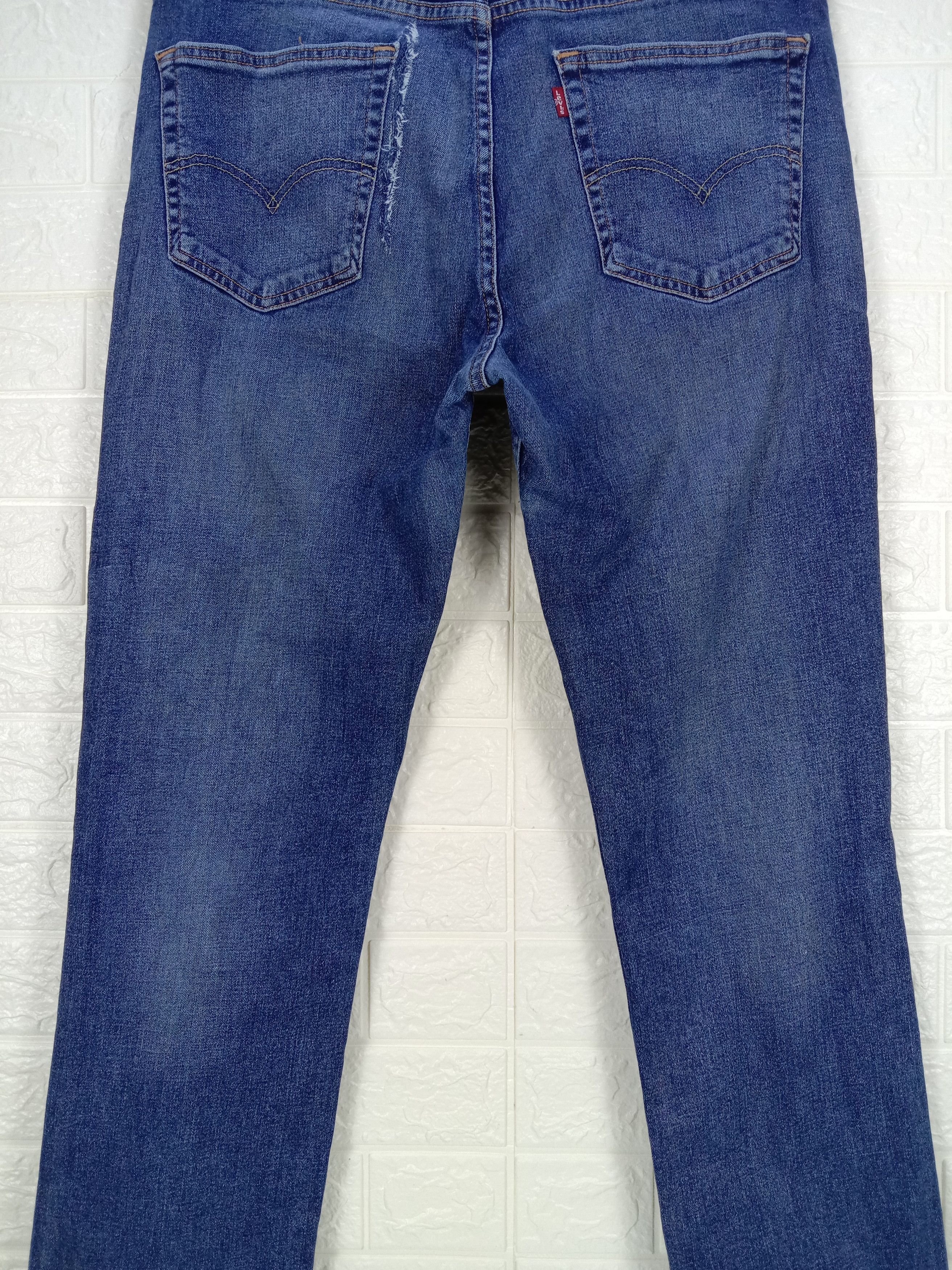 Levi's Vintage Levi's 514 Jeans Slim Straight Distressed Denim Size US 36 / EU 52 - 7 Thumbnail