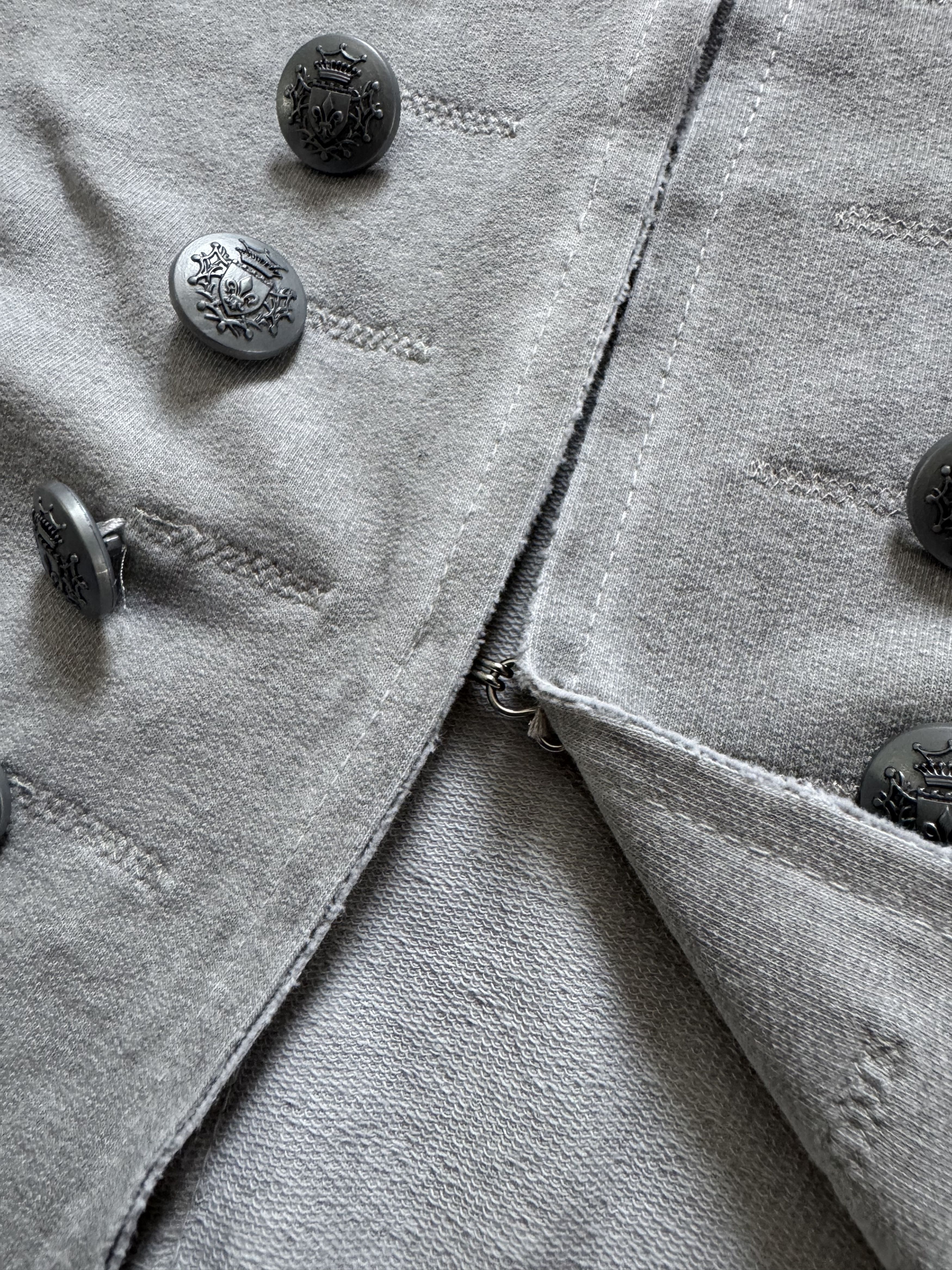 Japanese Brand 00s Gothic Napoleon Military Jacket Japan PPFM Balmain Vibe Size M / US 6-8 / IT 42-44 - 8 Thumbnail