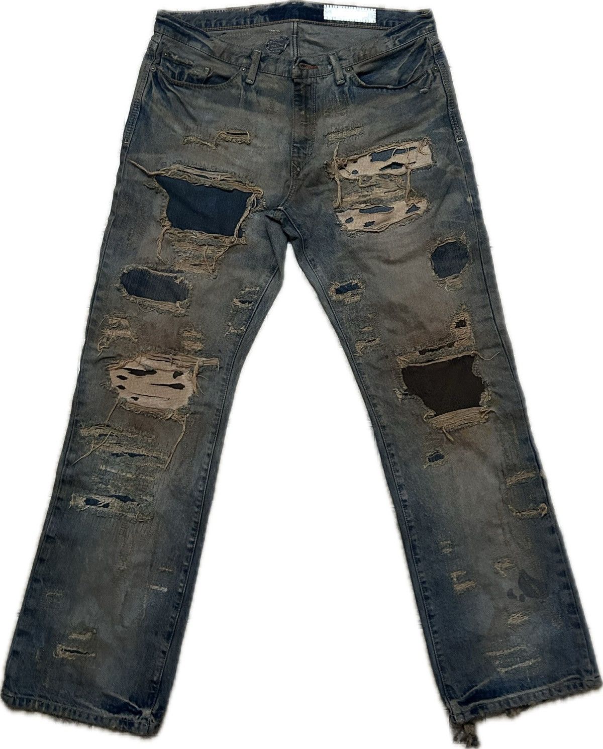 Edwin Custom Mud-wash distressed Denim Size US 36 / EU 52 - 2 Thumbnail