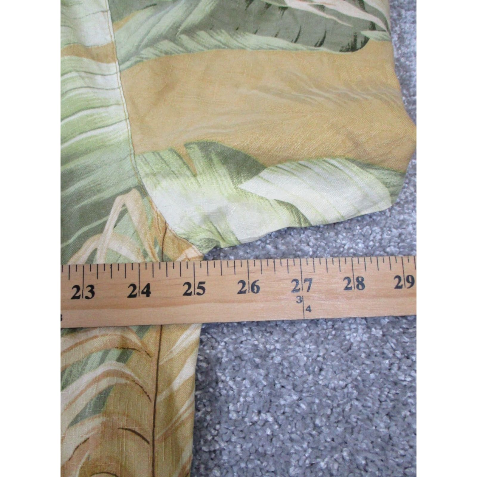 Tommy Bahama Tommy Bahama Shirt Mens XL Green Floral Silk Button Up Size US XL / EU 56 / 4 - 5 Thumbnail