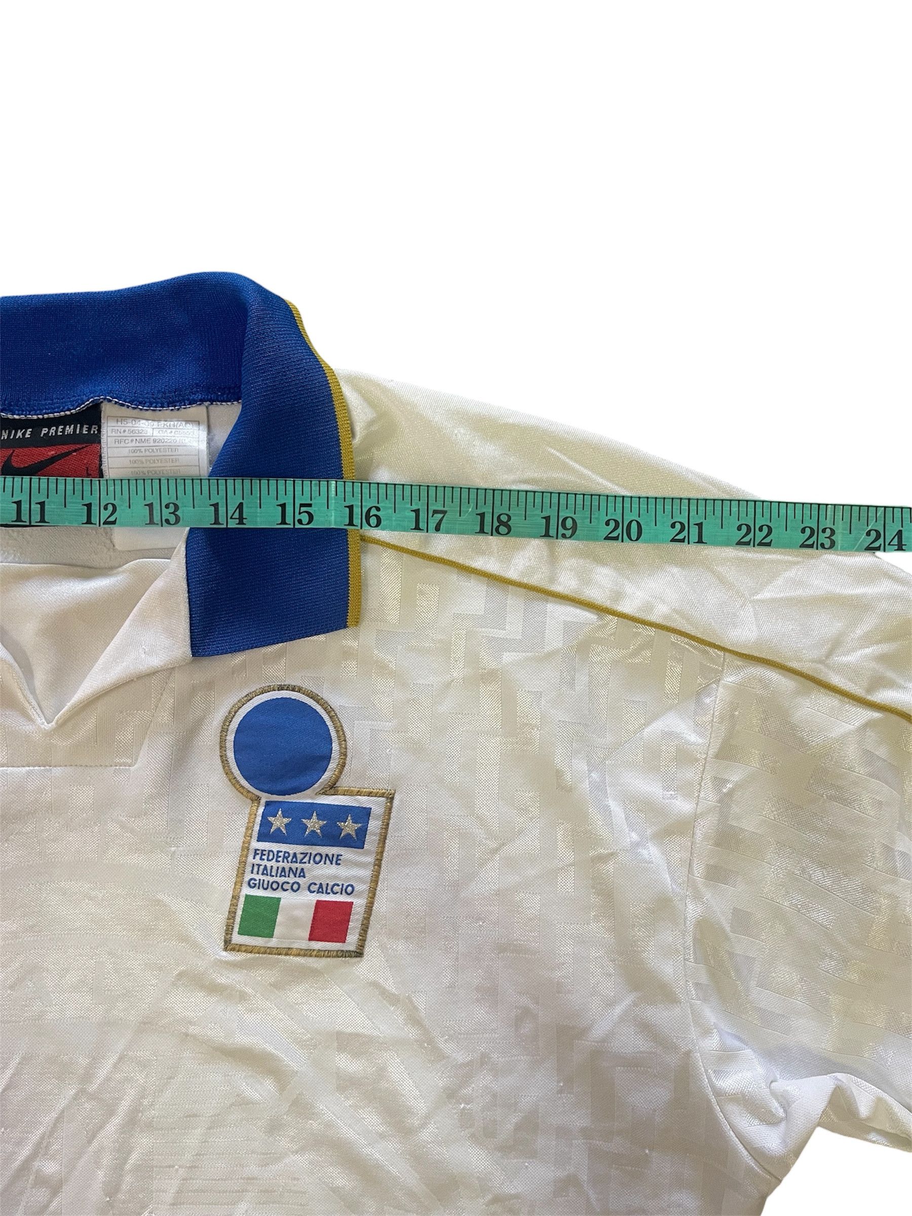 Nike Vintage 1996 Italy Jersey Made in Gt. Britain Size US L / EU 52-54 / 3 - 13 Thumbnail