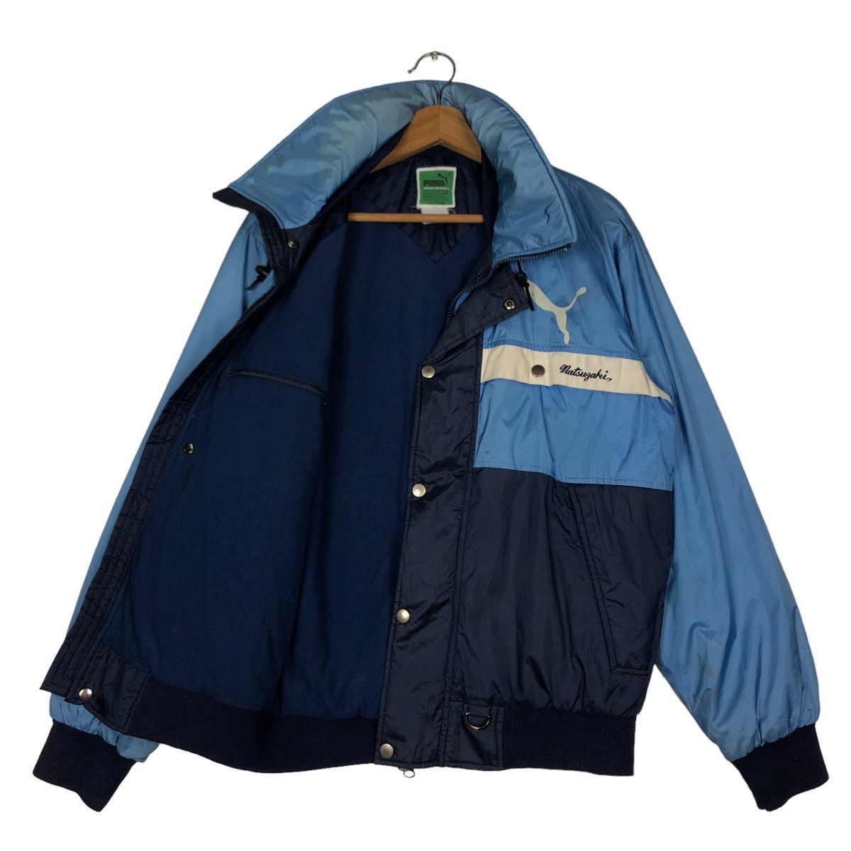 Japanese Brand 🔥90’s Vintage Bomber Jacket Puma Yamaha Racing Big Logo Size US M / EU 48-50 / 2 - 9 Thumbnail