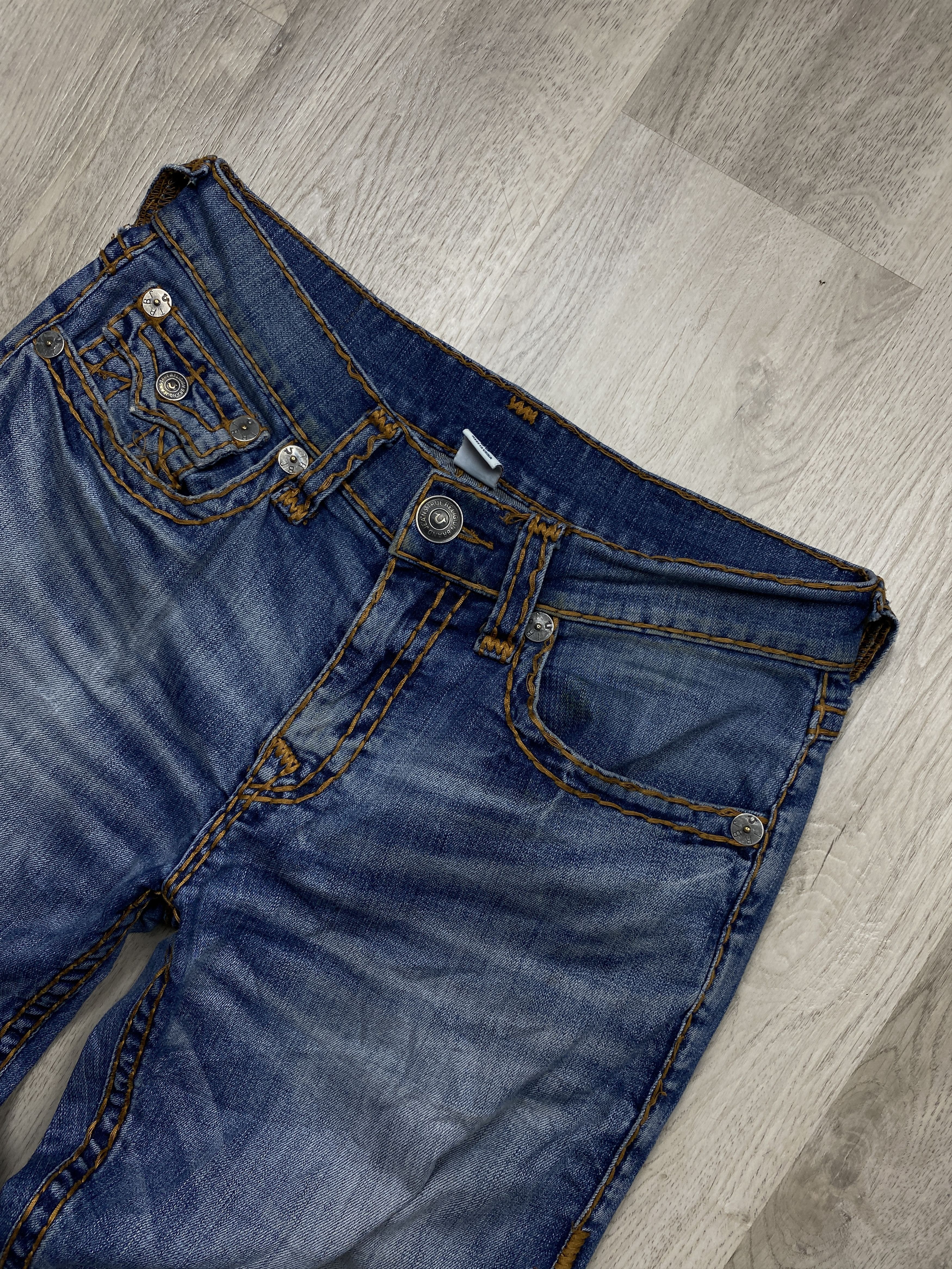True Religion True Religion Vintage Mens Denim Pants Y2K Jeans Size US 33 - 3 Thumbnail