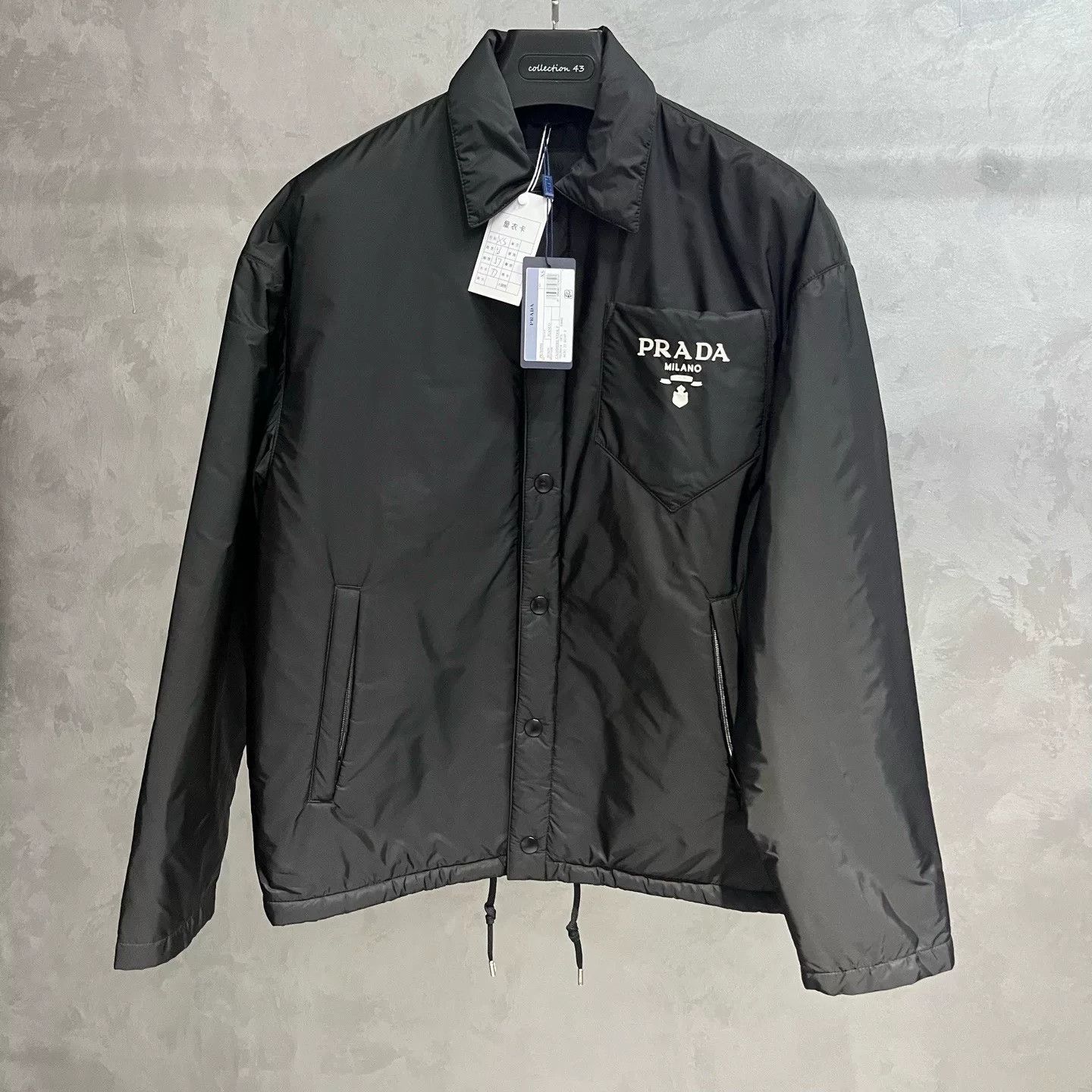 Prada Prada Oversized Black Light Jacket xs Men Size US XS / EU 42 / 0 - 1 Thumbnail