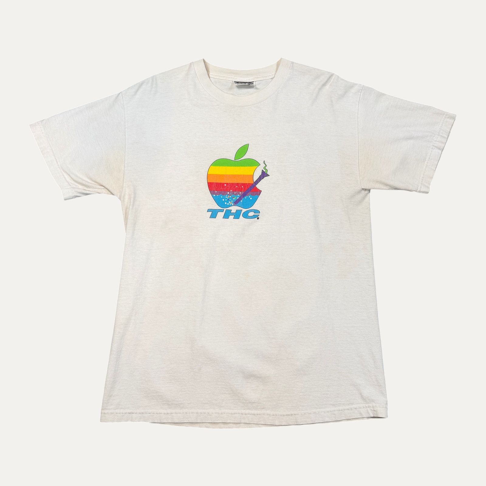 Vintage Vintage THC Apple T-Shirt Size US L / EU 52-54 / 3 - 1 Thumbnail