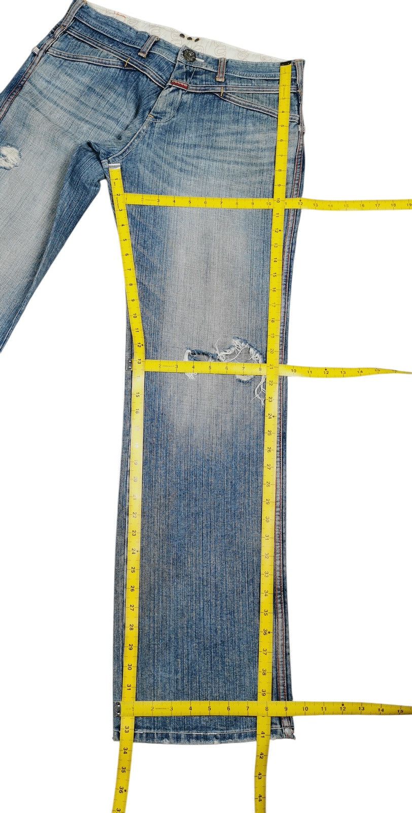 Japanese Brand Japanese Brands Cocolulu Distressed Denim Jeans 🔹A396 Size US 33 - 12 Thumbnail