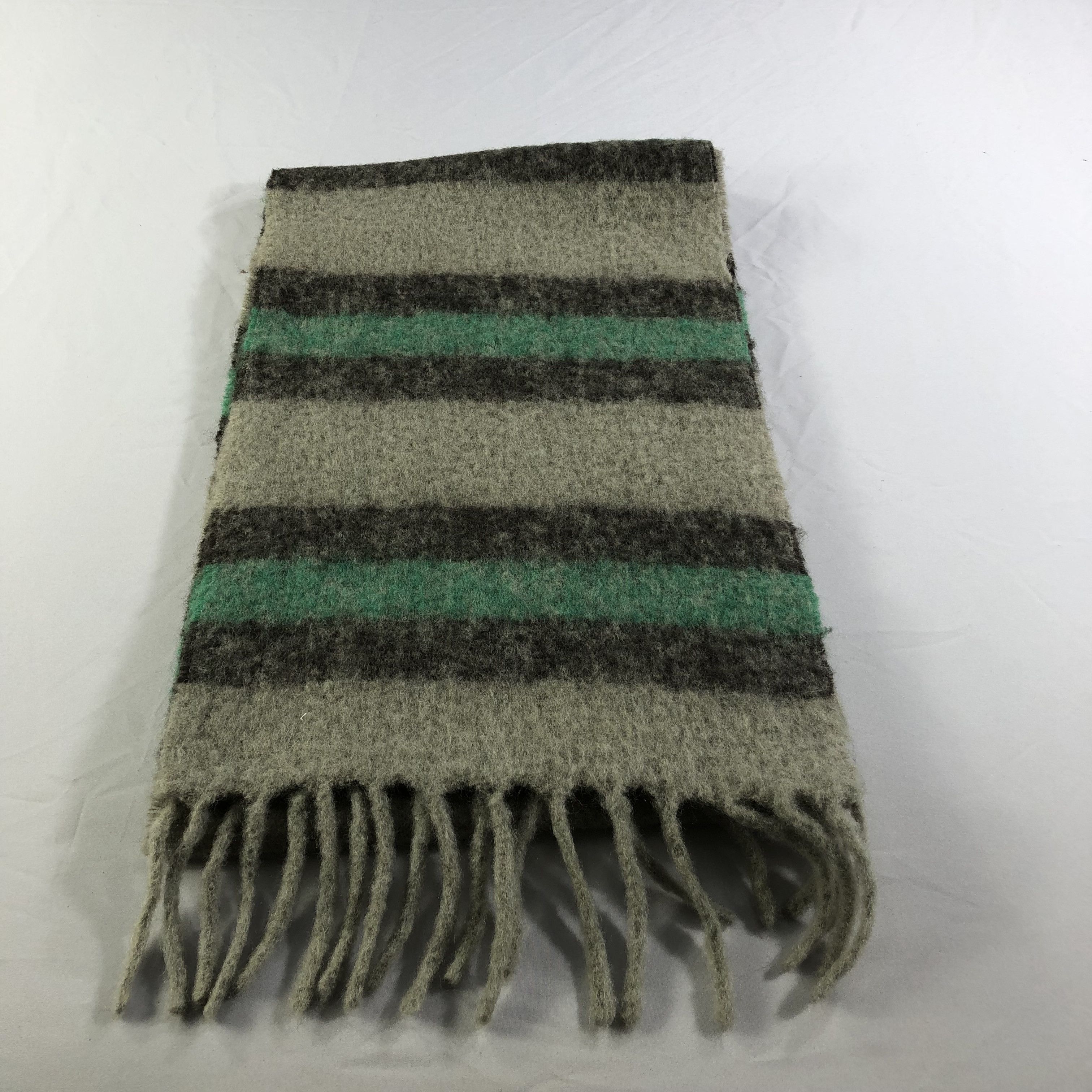 JW Anderson × Uniqlo J.W Anderson X Uniqlo Striped Wool Scarf Muffler V1435 Size ONE SIZE - 2 Thumbnail