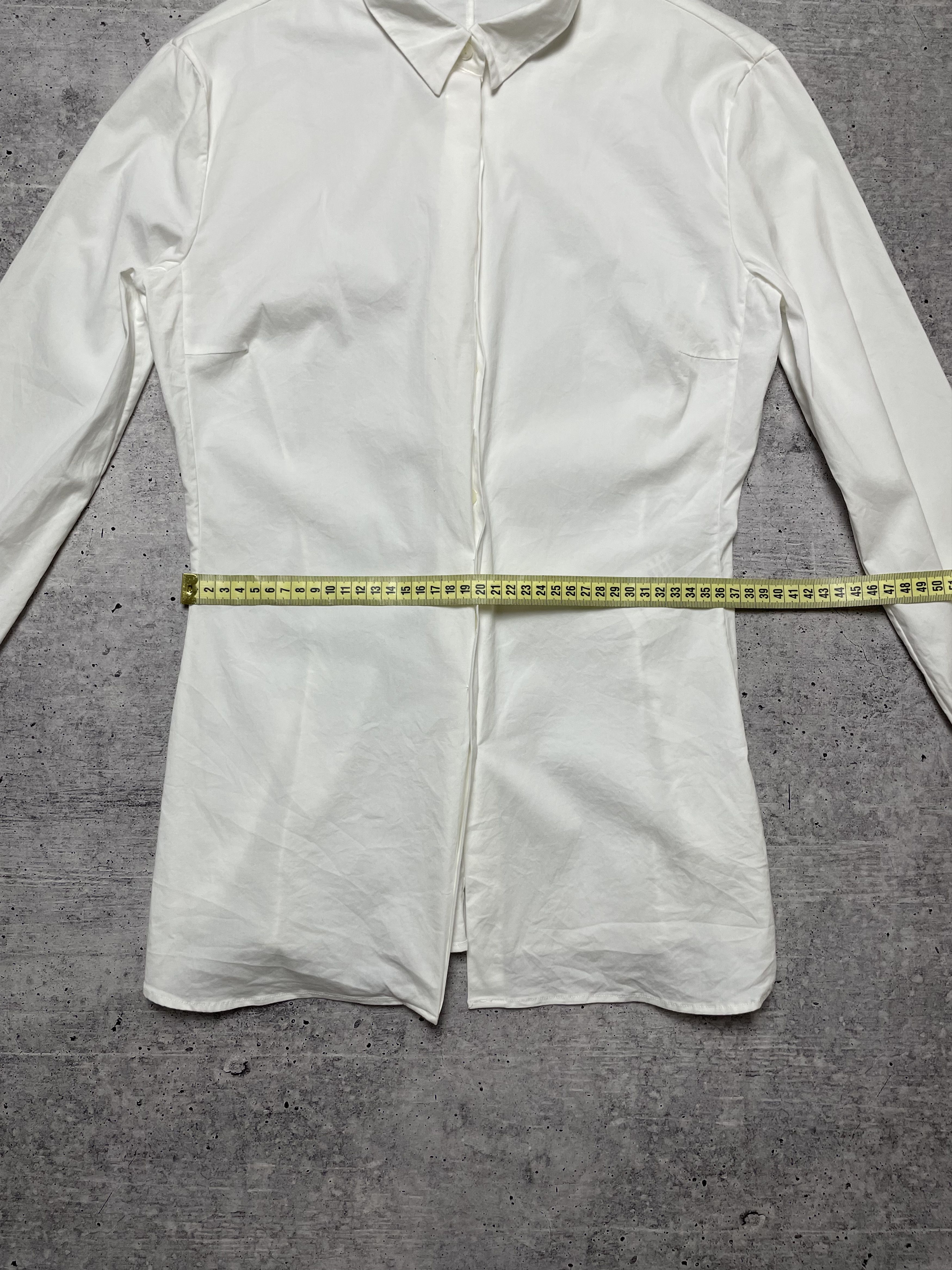 Jil Sander Jil Sander Tailored White Poplin Shirt Made In Italy Size XXS / US 00 / IT 34 - 12 Thumbnail