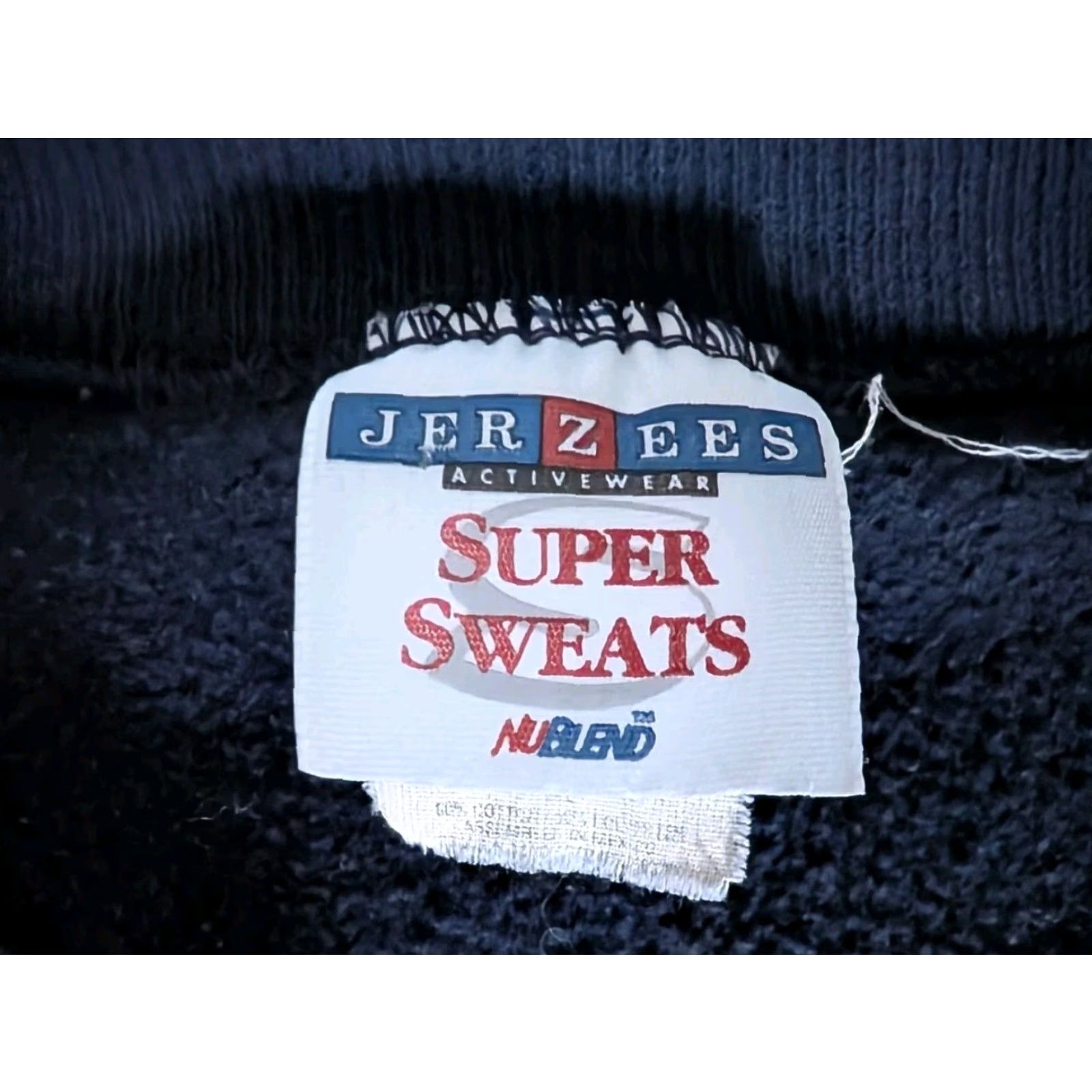 Jerzees VINTAGE FDNY Fire Department New York 9/11 Crewneck Sweatshirt XL Navy Blue US Flag Jerzees Super Sweats Mens Shirt Size US XL / EU 56 / 4 - 5 Thumbnail