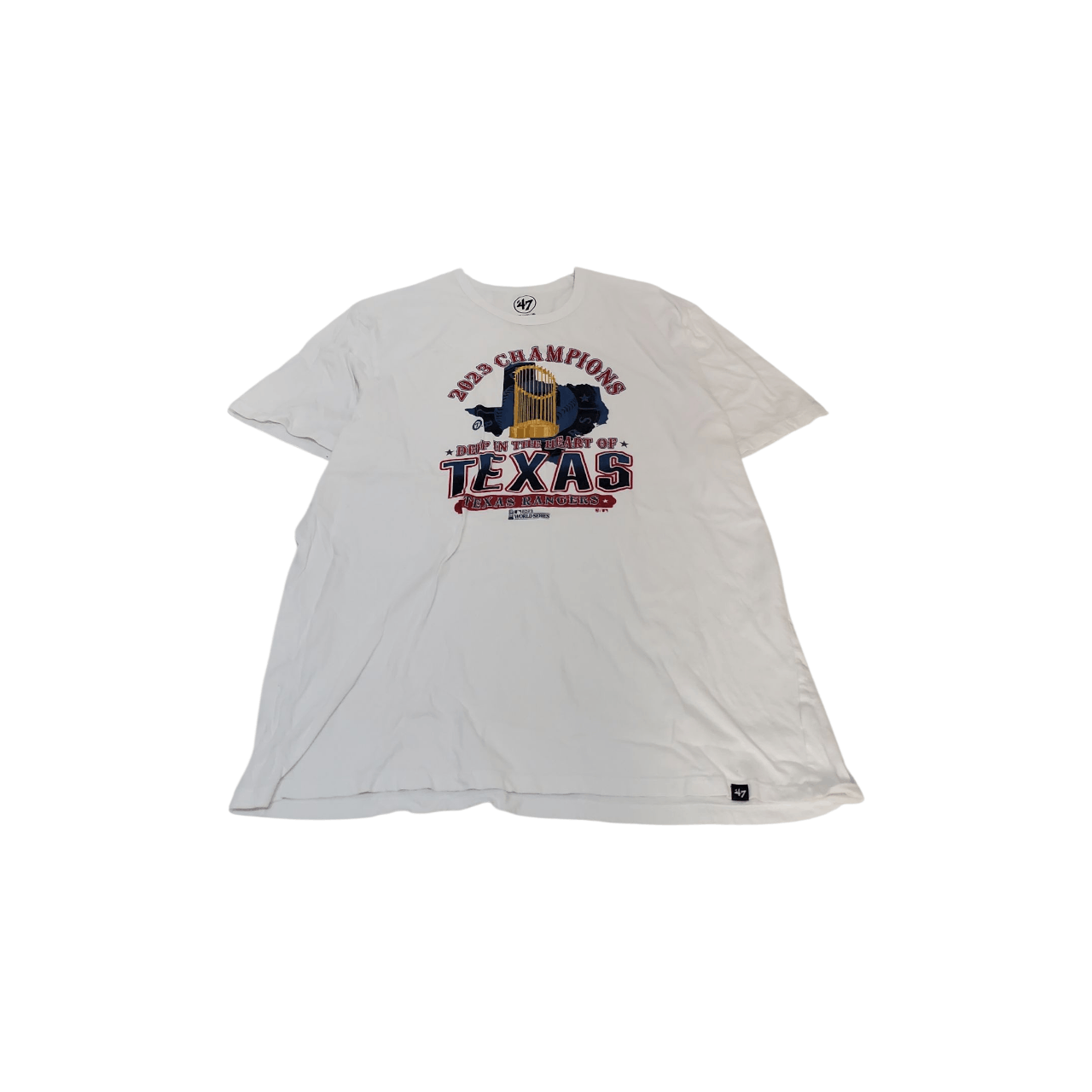 MLB 2023 Texas Rangers Championship T-Shirt Size US XXL / EU 58 / 5 - 1 Thumbnail