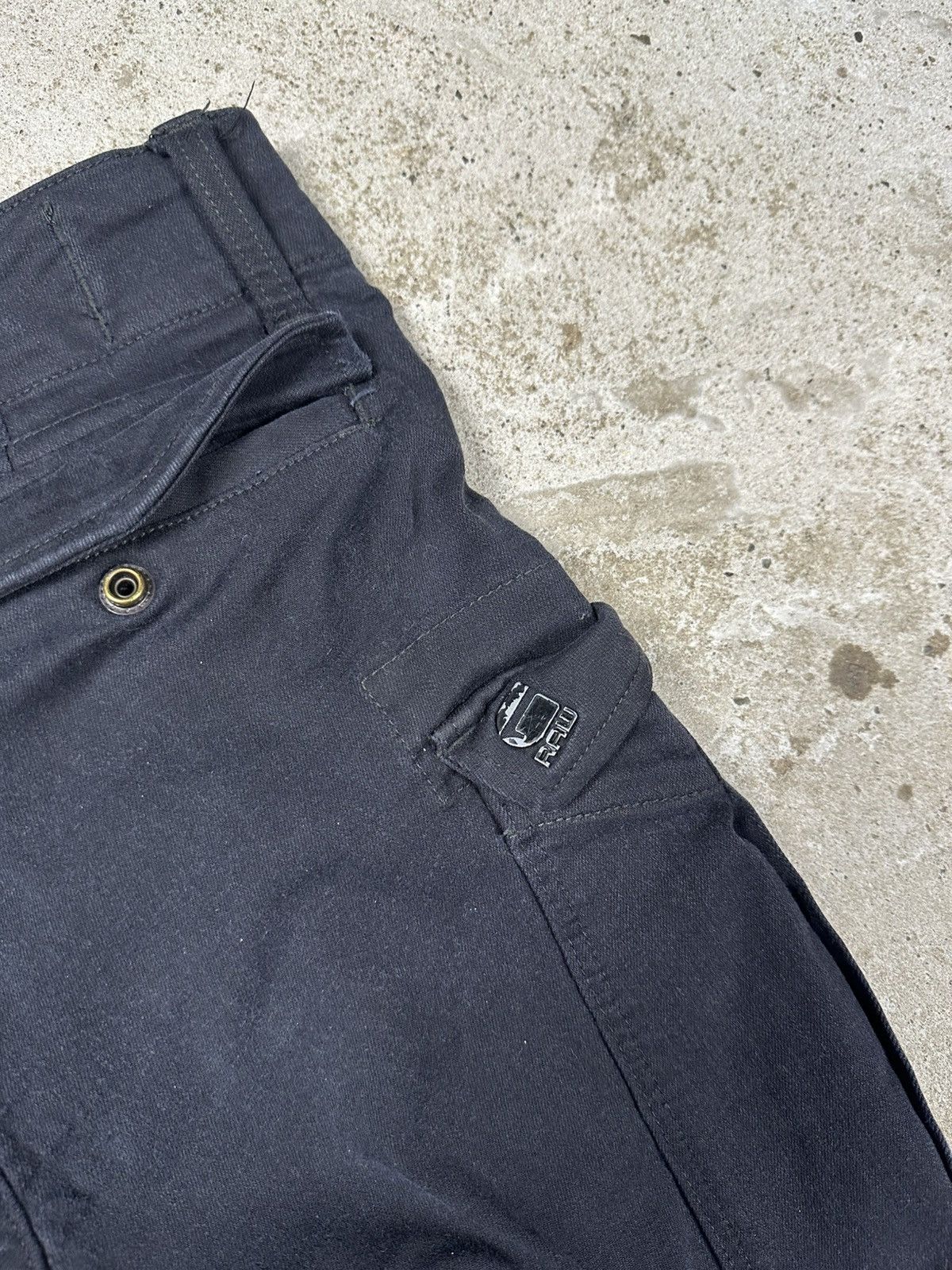 G-Star Vintage Y2K G Star Raw Rovic Zip 3D Skinny Cargo Pants Size US 27 - 15 Thumbnail