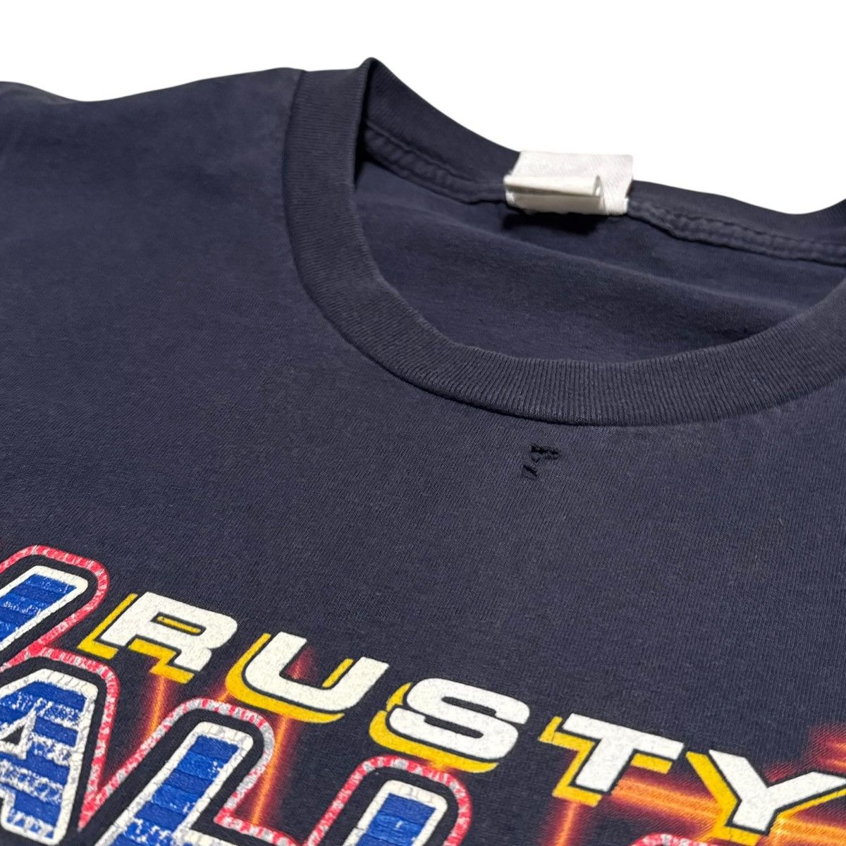Chase Authentics 2002 Rusty Wallace Schedule Distressed Shirt Men's 2XL Size US XL / EU 56 / 4 - 3 Thumbnail