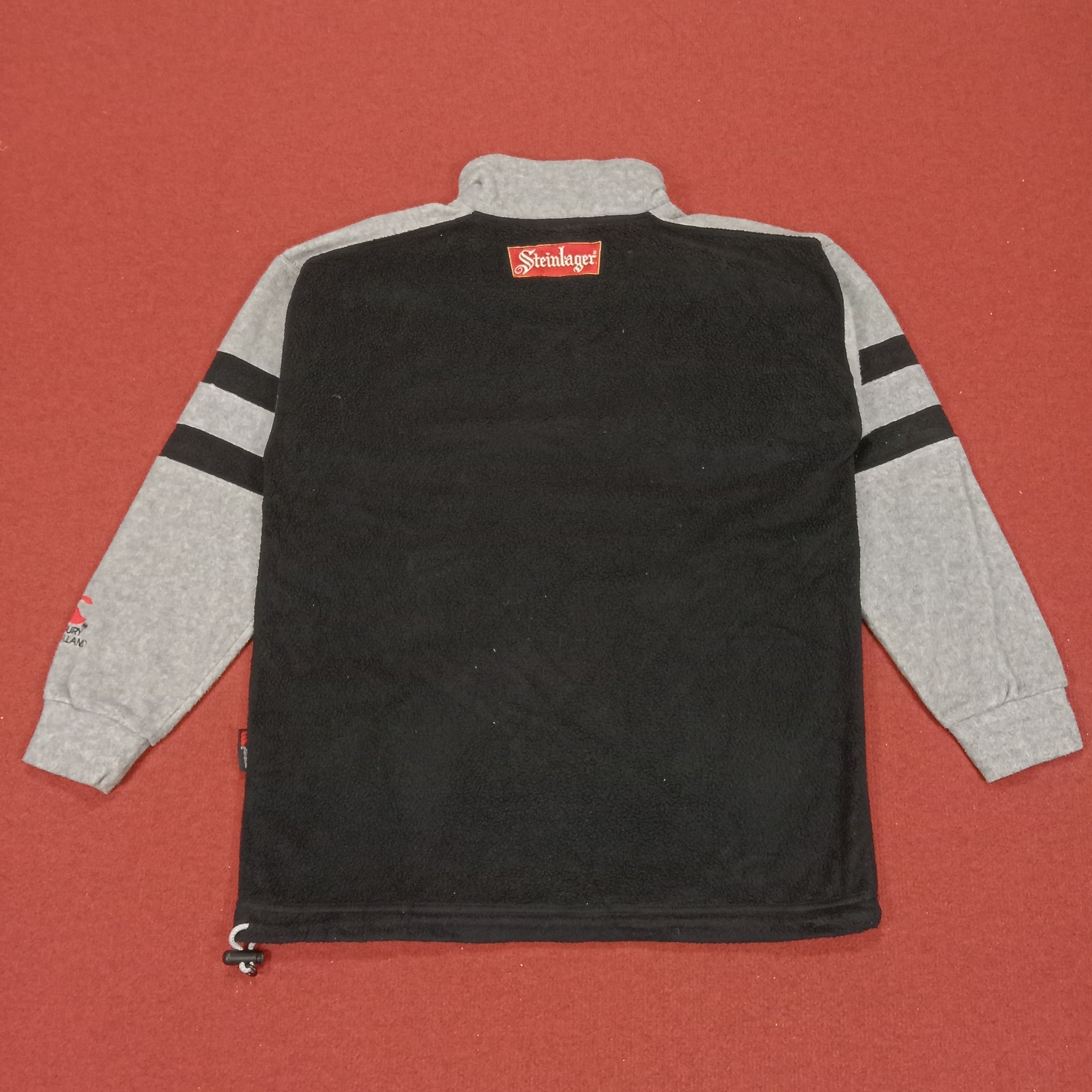 Canterbury of New Zealand × Vintage Canterbury New Zealand All Blacks Rugby Half Zipper Sweater Size US L / EU 52-54 / 3 - 3 Thumbnail