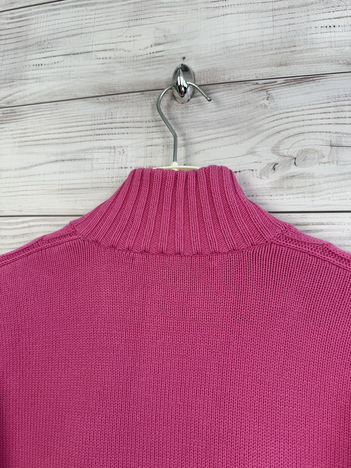 Polo Ralph Lauren 90s Polo Ralph Lauren Sport Vintage Knit Zip Sweater Size L / US 10 / IT 46 - 12 Thumbnail