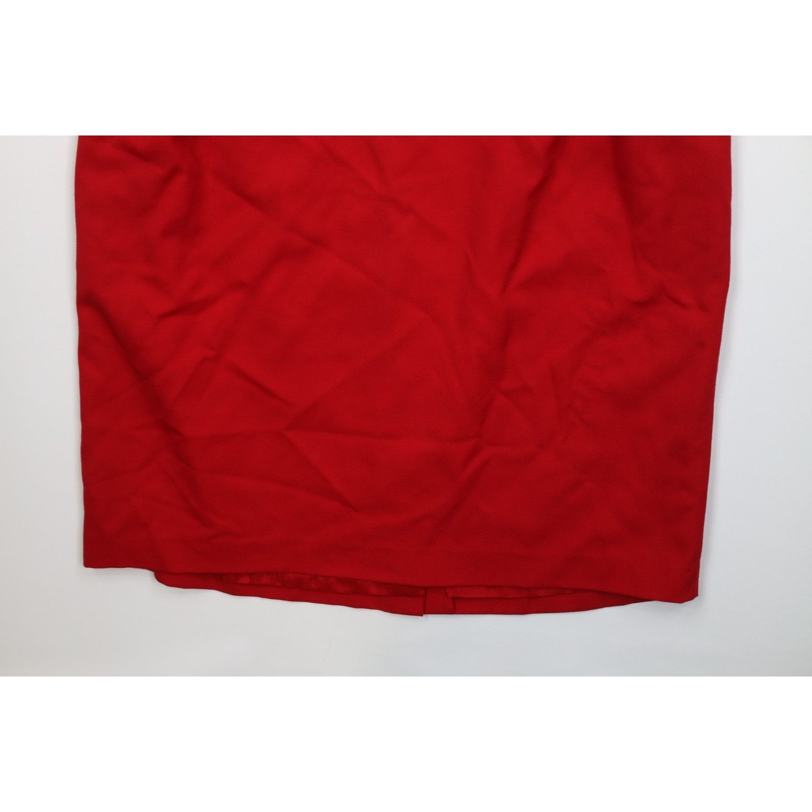 Vintage Deadstock Vintage 90s Streetwear Worsted Wool Business Skirt Size 42" / US 20 - 4 Thumbnail