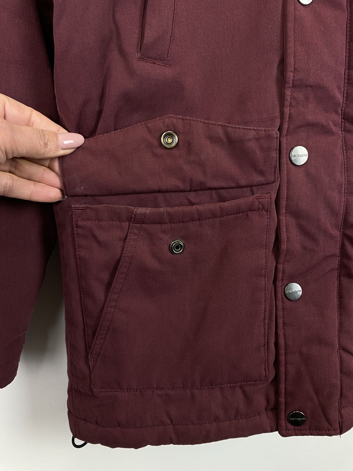 Other Carhartt W Trapper Parka Full Zip Jacket Hooded Size XS Red Size XS / US 0-2 / IT 36-38 - 5 Thumbnail