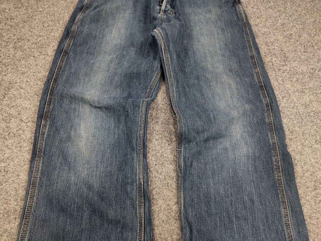 Carhartt Vintage 90's USA Carhartt Retro Distressed Faded Denim Jeans Size US 34 / EU 50 - 6 Thumbnail
