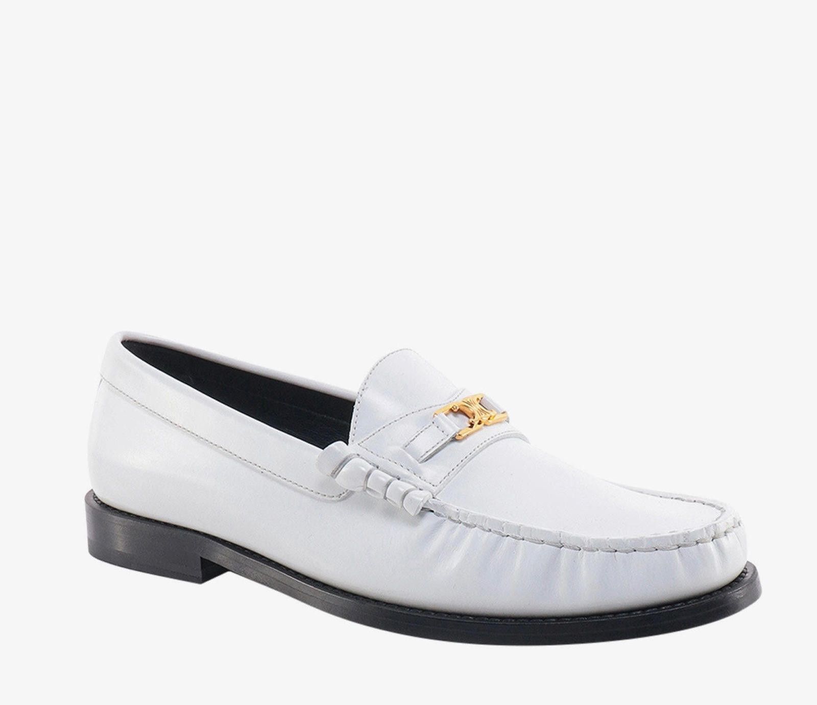 Celine Celine Luco Leather Loafers Size US 5 / IT 35 - 2 Thumbnail