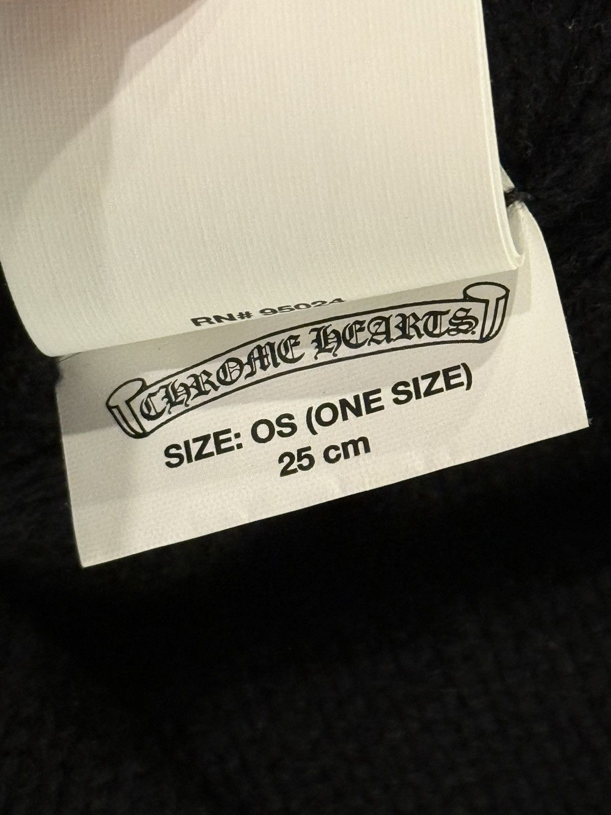 Chrome Hearts Multi Small Cross Cashmere Beanie Size ONE SIZE - 6 Thumbnail