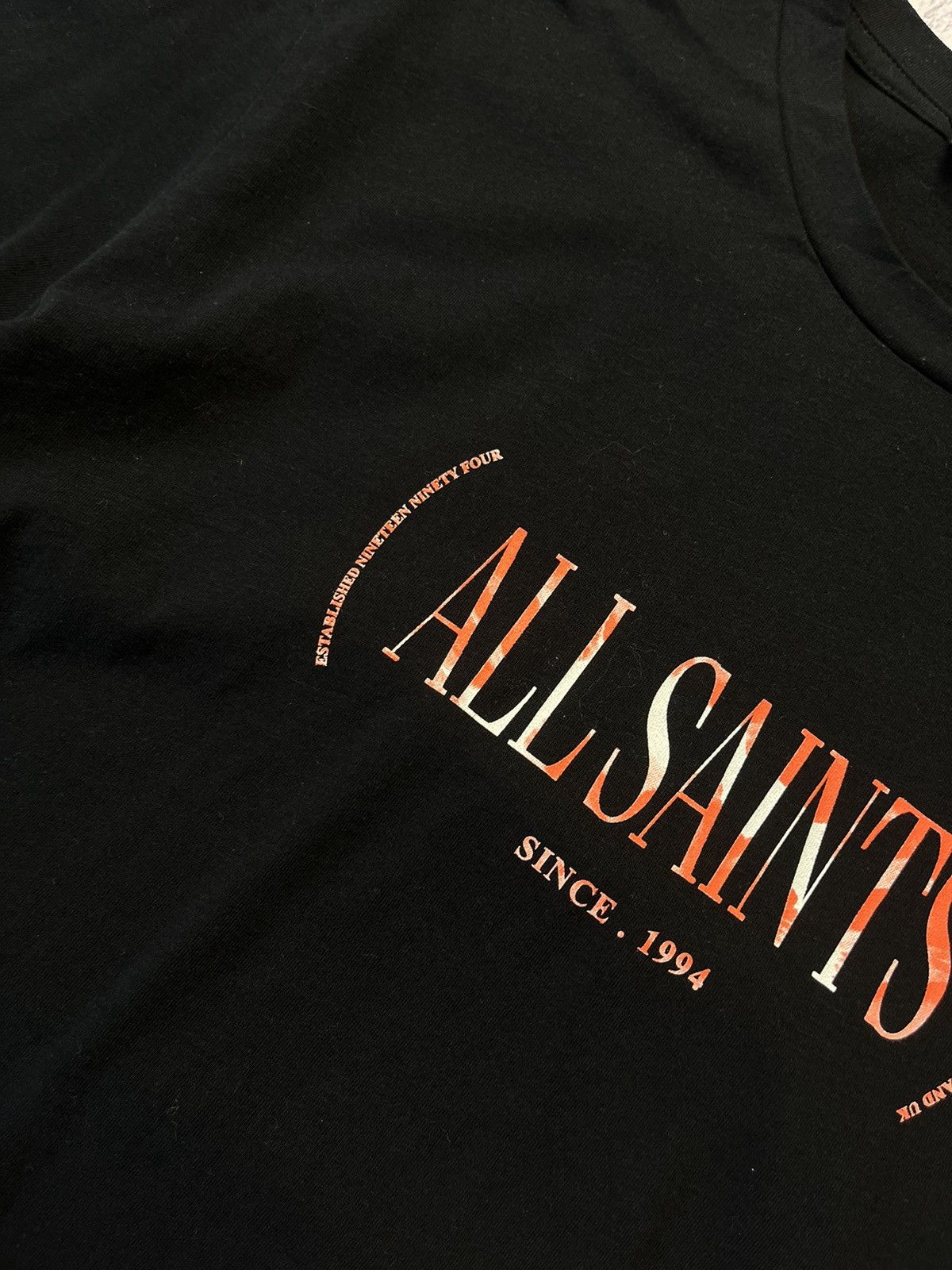 Allsaints Vintage Allsaints Big logo T-Shirt Size US M / EU 48-50 / 2 - 6 Thumbnail