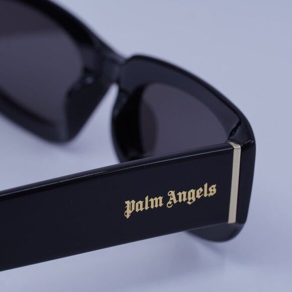 Palm Angels Palm Angels PERI104 NOAH 1007 Sunglasses Black Rectangle Size ONE SIZE - 5 Thumbnail