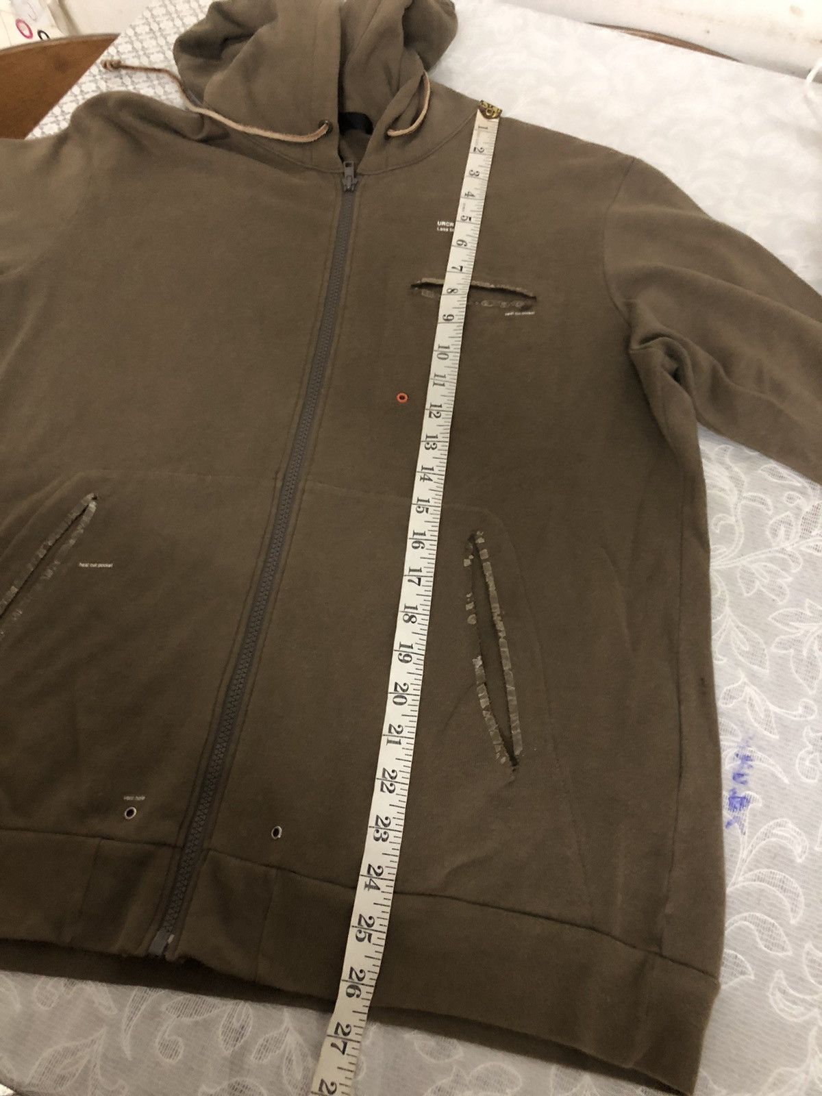 Undercover Rare🔥Undercover "Less but Better" Disteressed Zipper Hoodie Size US M / EU 48-50 / 2 - 20 Thumbnail
