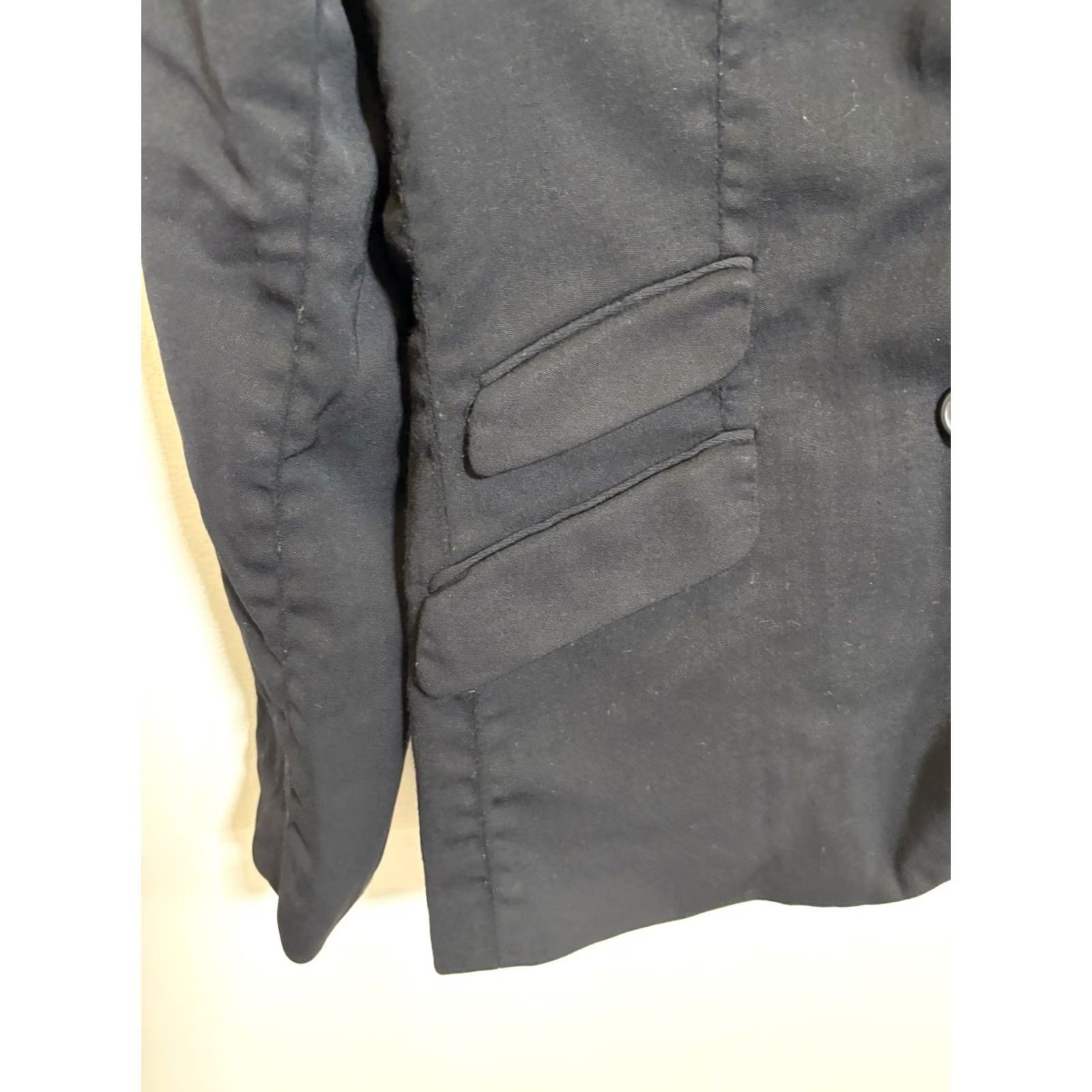 Ralph Lauren VINTAGE Lauren Ralph Lauren Blazer Women Size 14 Black Wool Blend Classic Blazer Coat Size XL / US 12-14 / IT 48-50 - 2 Thumbnail
