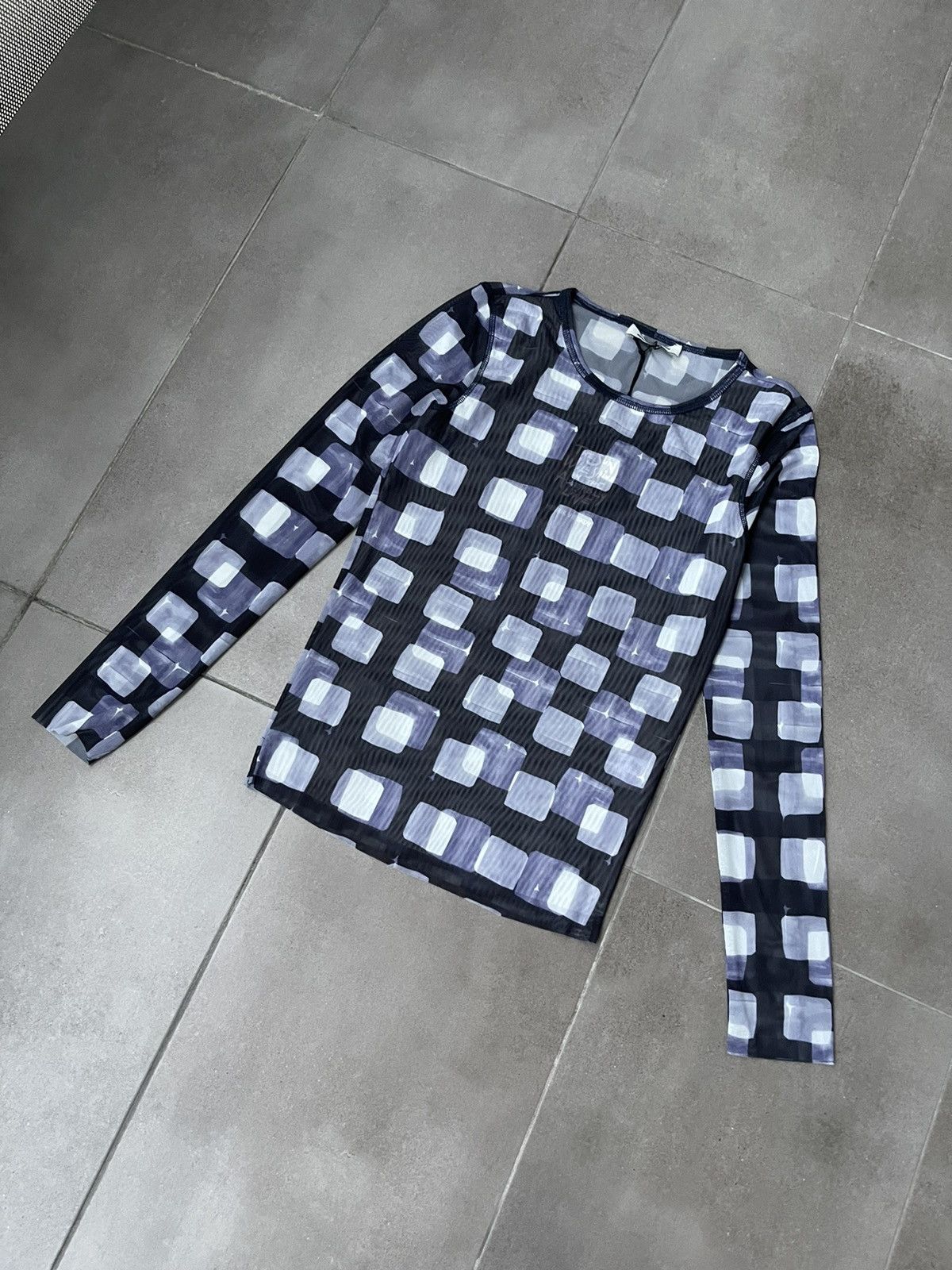 Henrik Vibskov !DS! SS22 Henrik Vibskov Dark Cubes Mesh Roundneck Size S / US 4 / IT 40 - 9 Thumbnail
