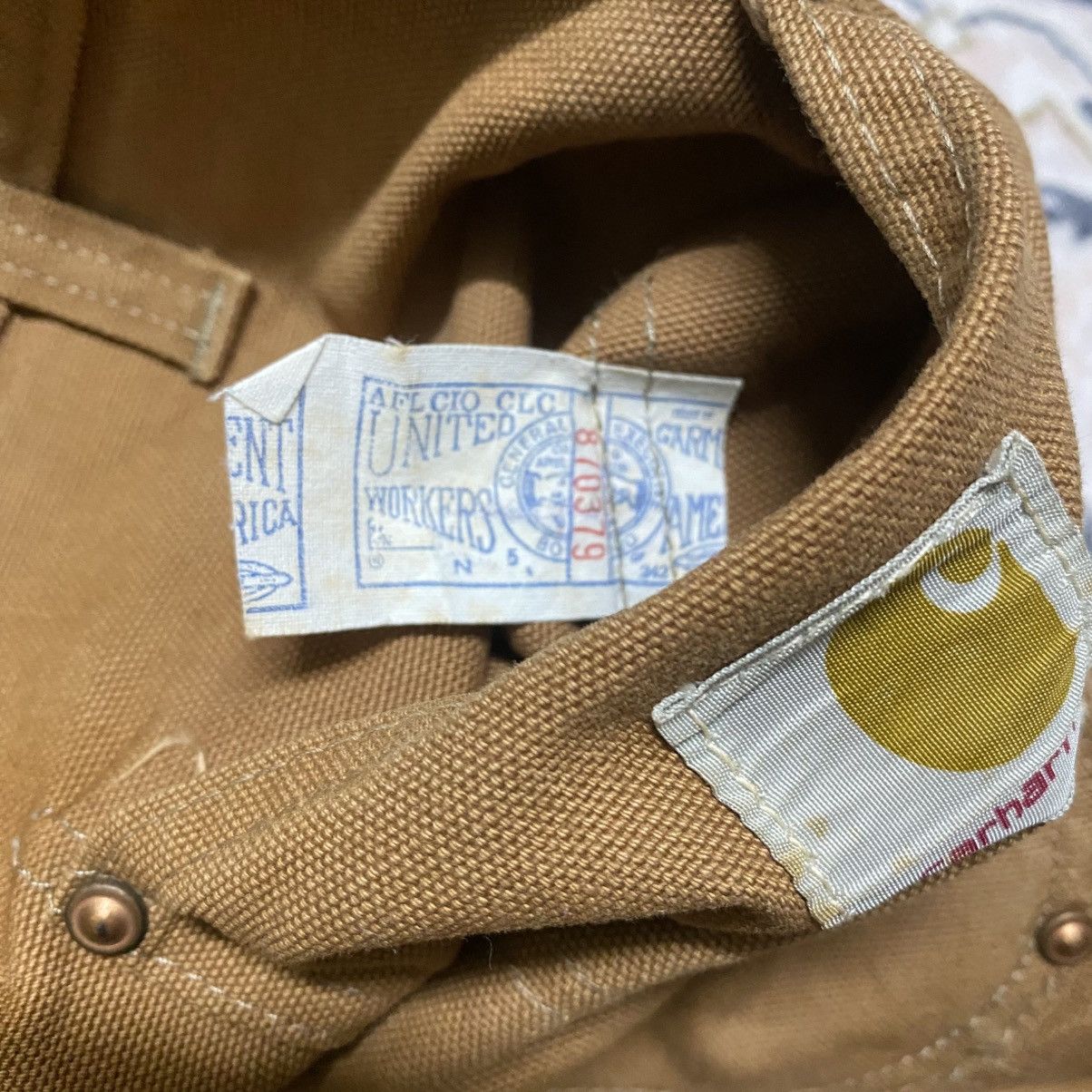 Carhartt Vintage 70s Carhartt Double Knee Duck Canvas Carpenter Pant Size US 28 / EU 44 - 18 Thumbnail