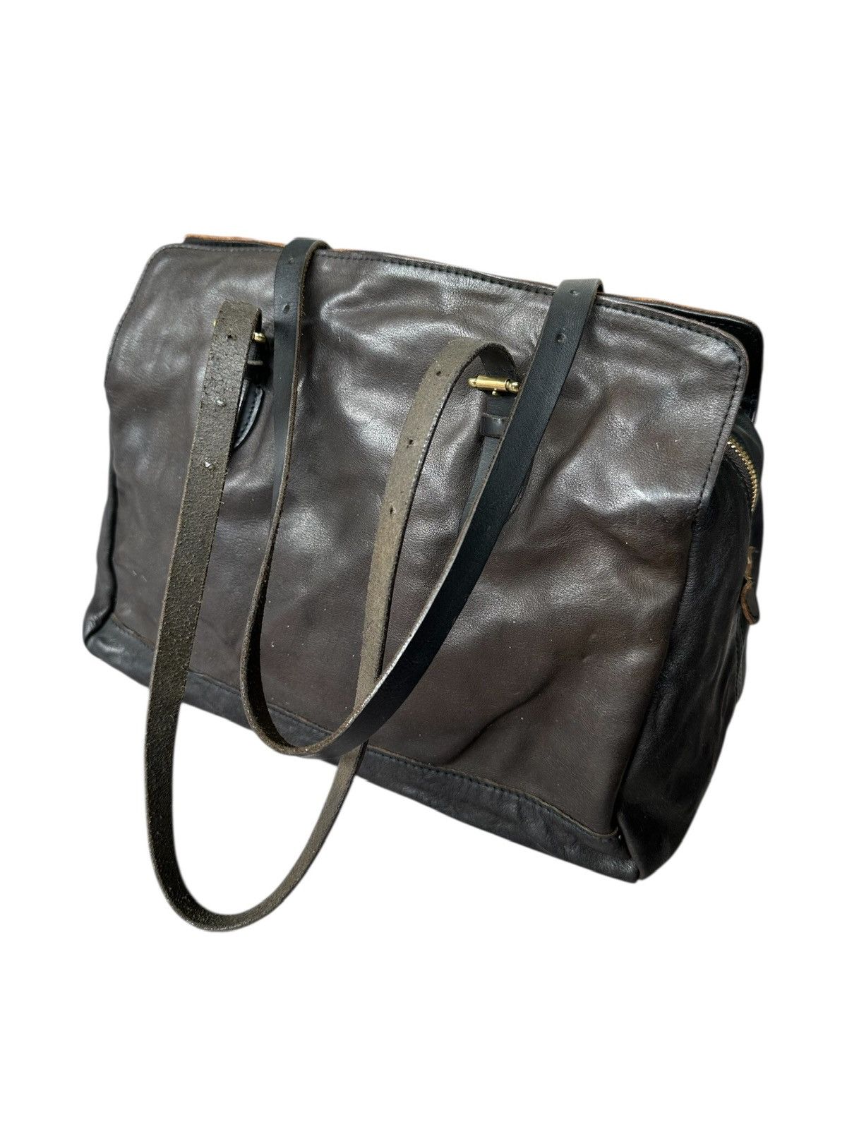 KMRii ANNAK Tochigi leather Boston bag Size ONE SIZE - 4 Thumbnail
