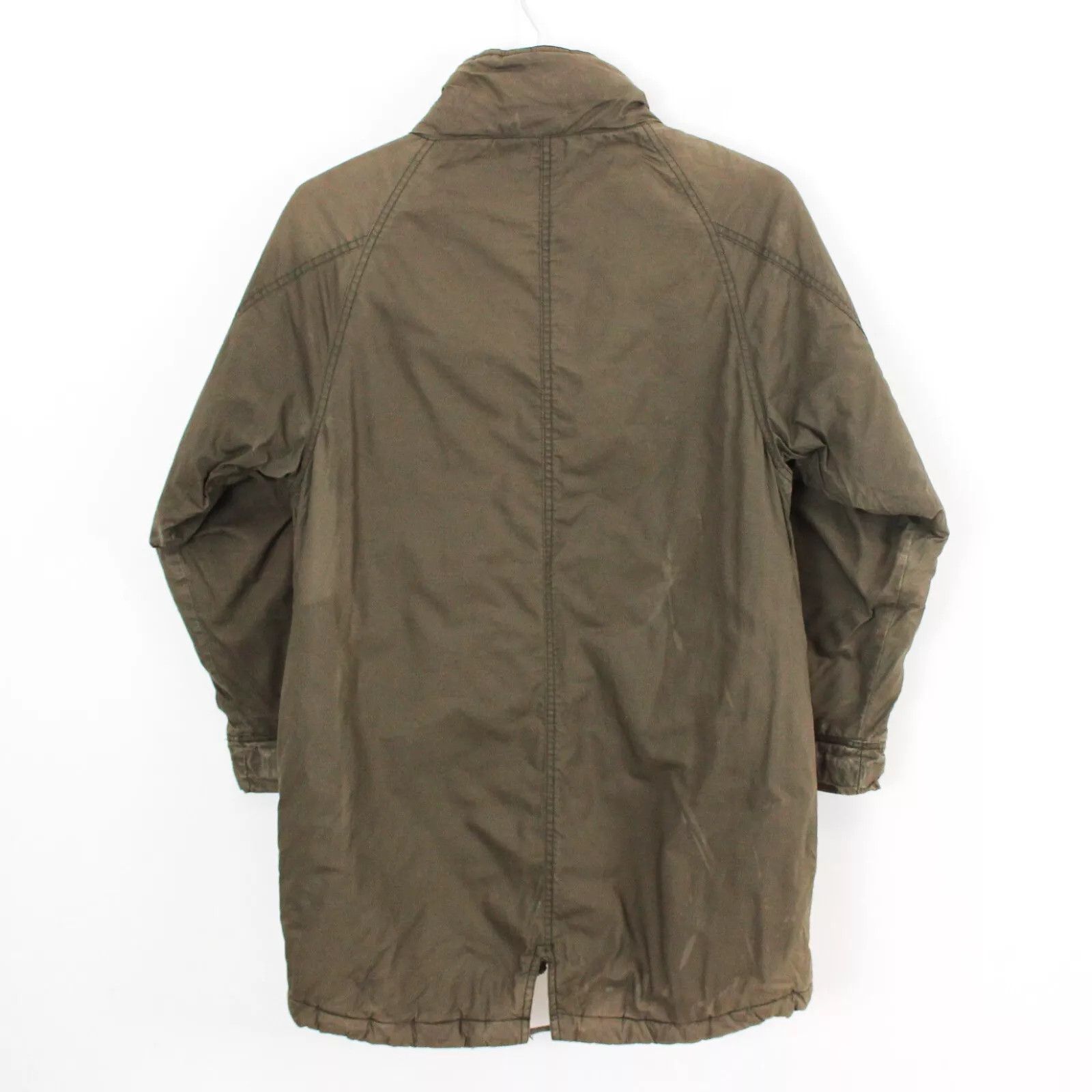 Other MONKI Stina Jacket Womens XS Padded Over Coat Khaki Puffer Size XS / US 0-2 / IT 36-38 - 4 Thumbnail
