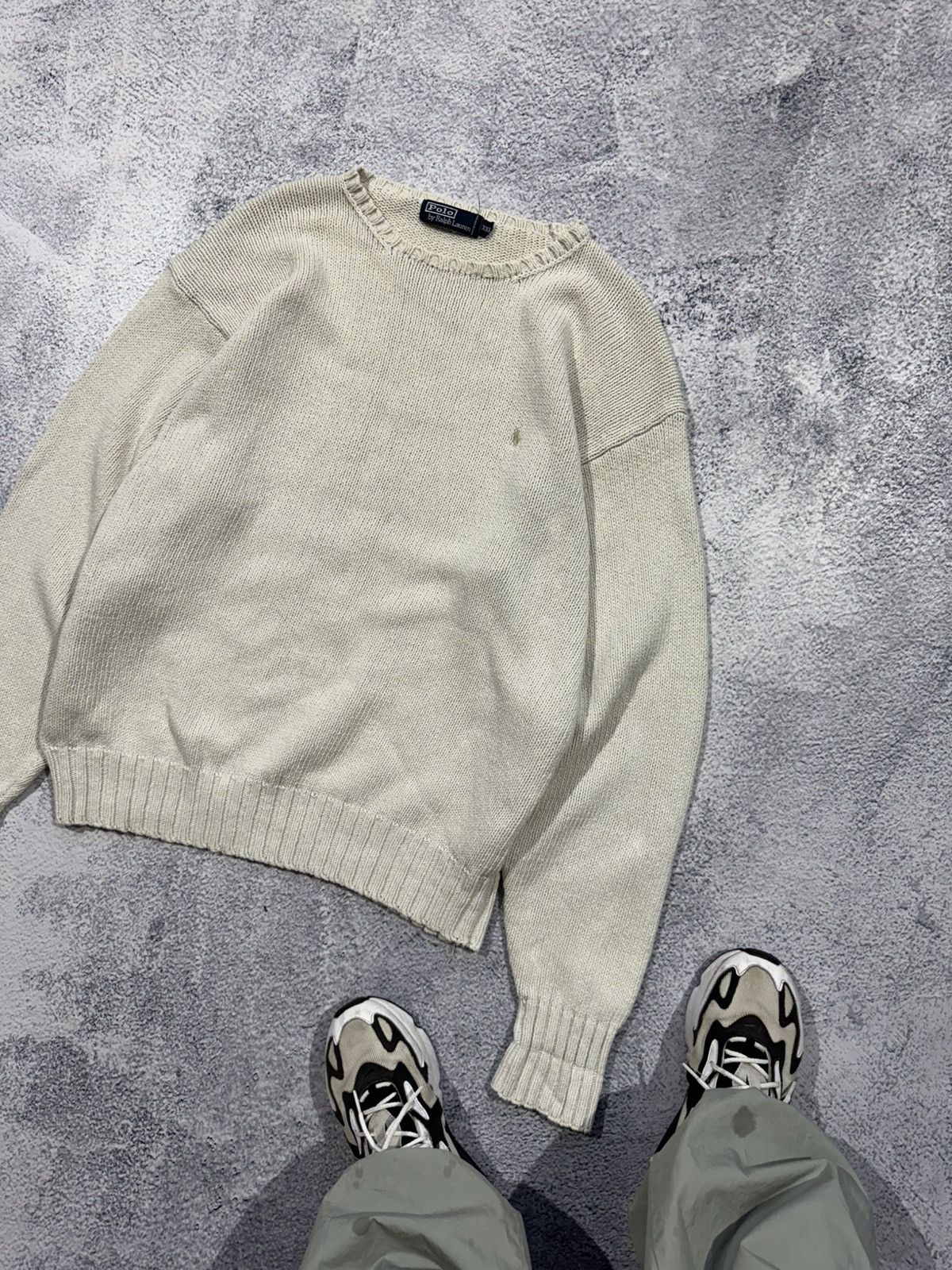 Polo Ralph Lauren × Vintage Vintage Polo Ralph Lauren sweater 90a oversized XL men’s USA Size US XXL / EU 58 / 5 - 2 Thumbnail
