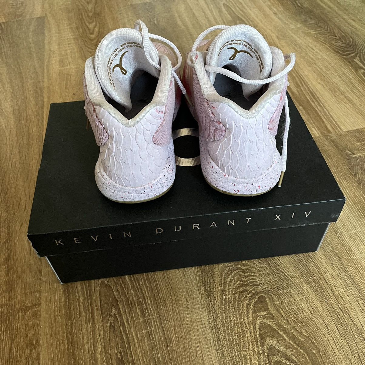 Nike Nike KD14 Aunt Pearl Pink Size US 8.5 / EU 41-42 - 4 Thumbnail