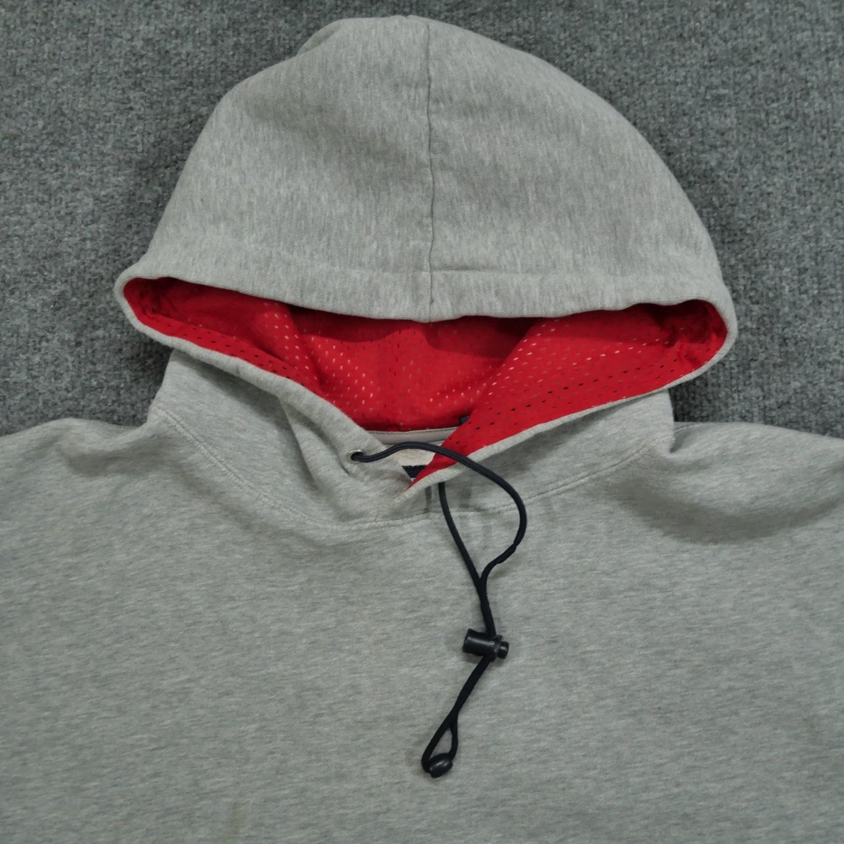 Gap VINTAGE Gap Hoodie Mens Pullover XL Grey Hooded Logo Boxy 2000s Y2K Size US XL / EU 56 / 4 - 3 Thumbnail