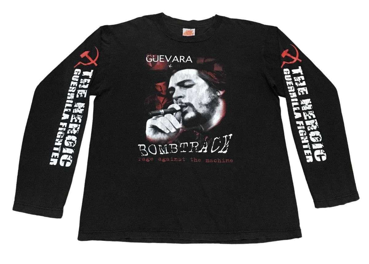 Band Tees Very Rare Vintage Bootleg Che Guevara RATM T-shirt 1990s Size US L / EU 52-54 / 3 - 1 Thumbnail